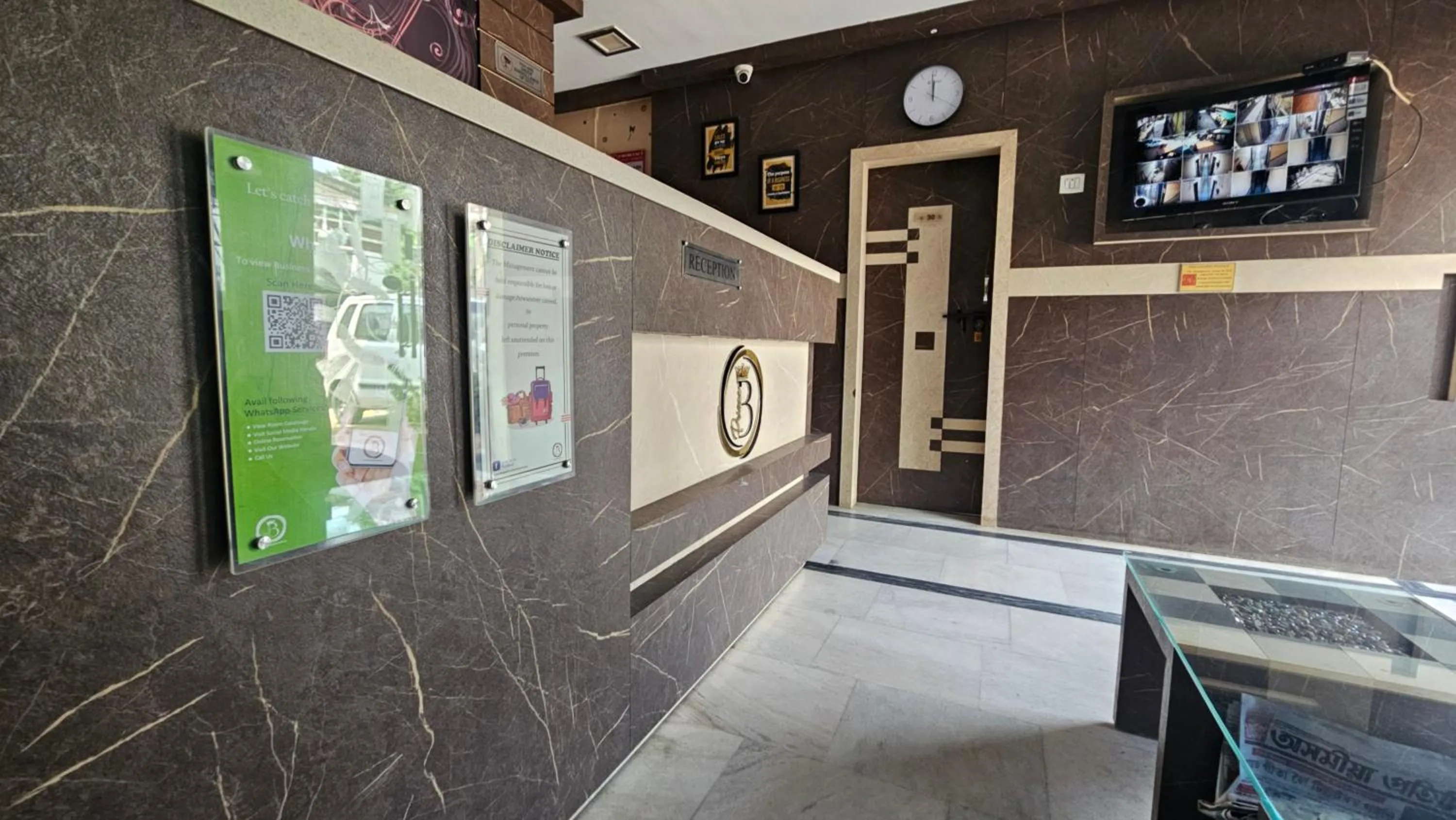 Lobby or reception in Hotel Prince B