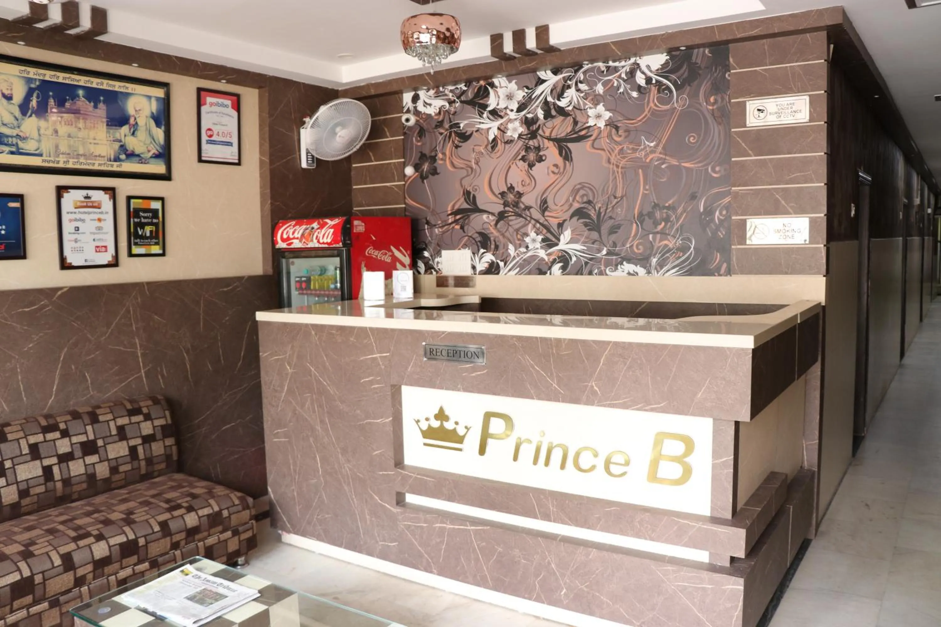 Property building in Hotel Prince B
