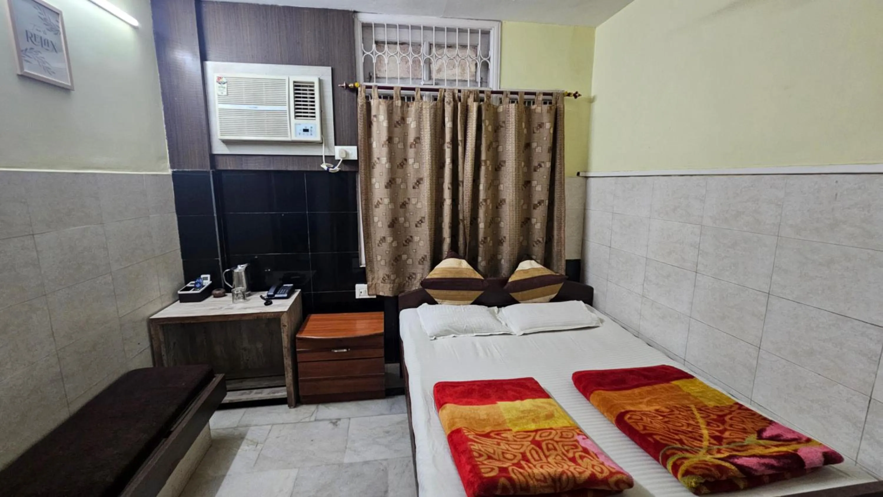 Bed in Hotel Prince B