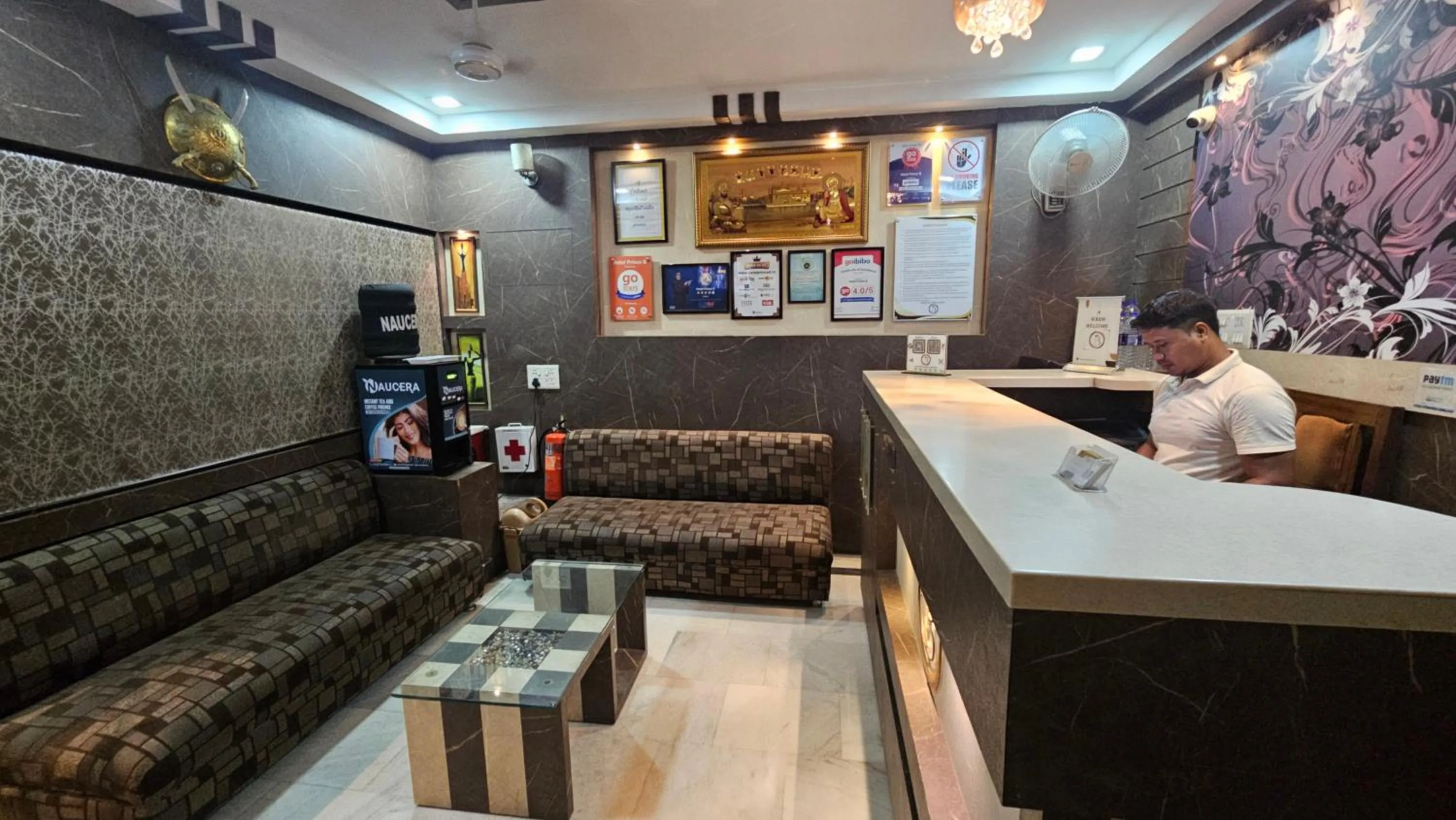 Lobby or reception in Hotel Prince B