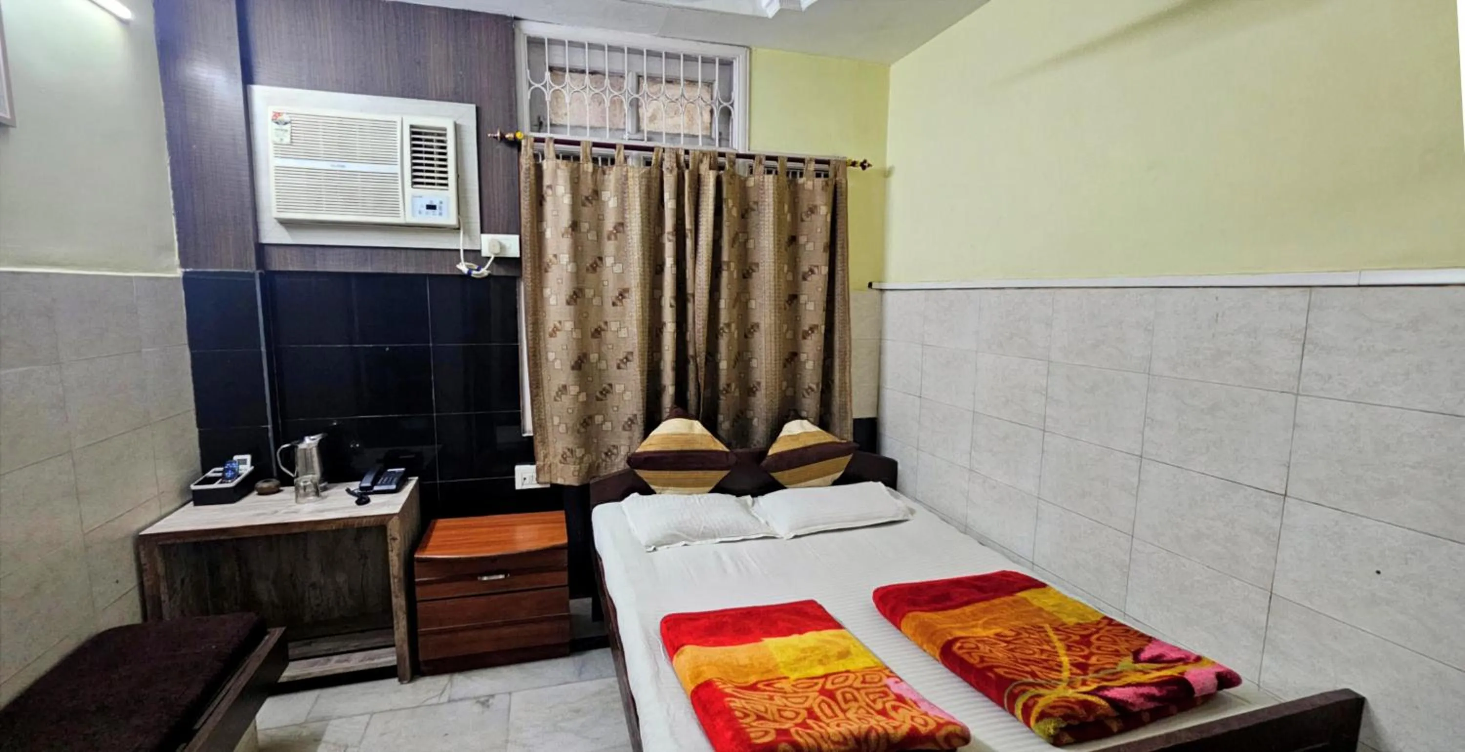 Bed in Hotel Prince B