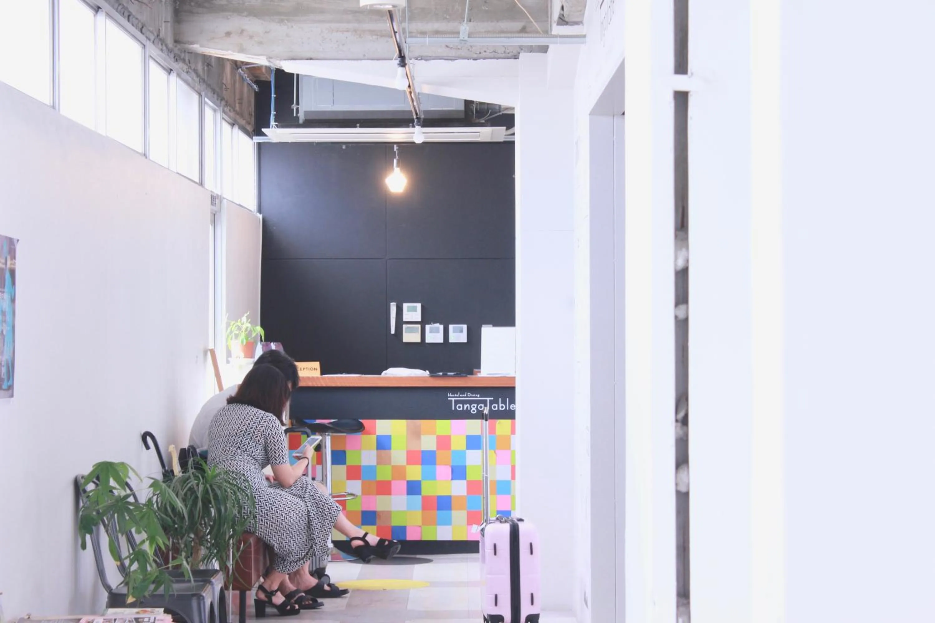 Facade/entrance in Hostel TangaTable