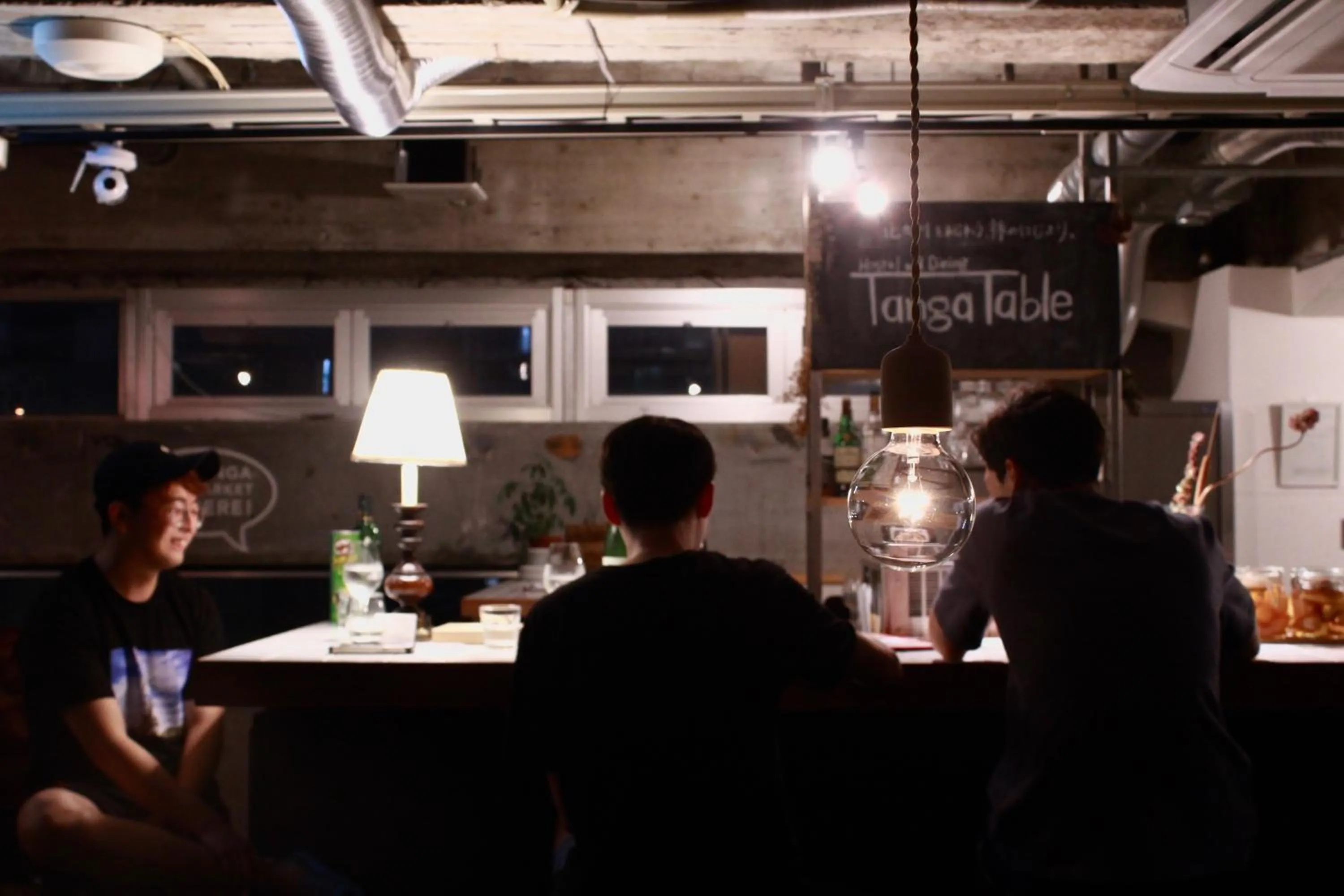 Restaurant/places to eat in Hostel TangaTable