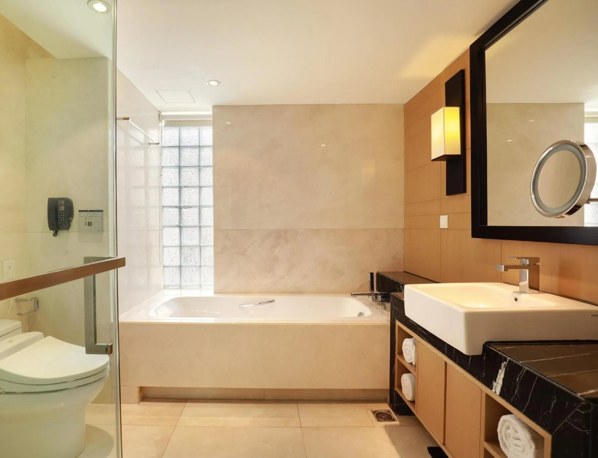 Bathroom in Crowne Plaza Dhaka Gulshan by IHG