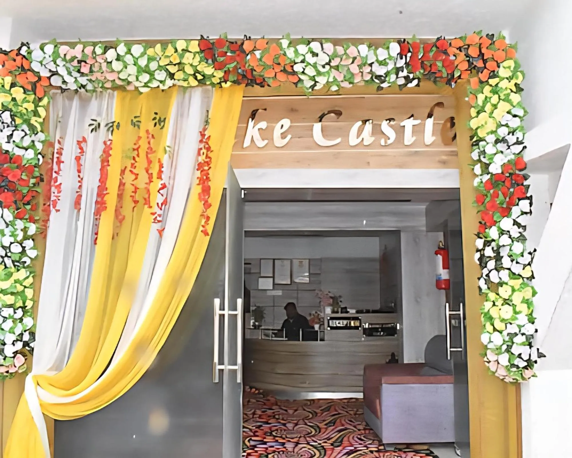 Facade/entrance in Hotel The Lake Castle, Ranchi, Jharkhand