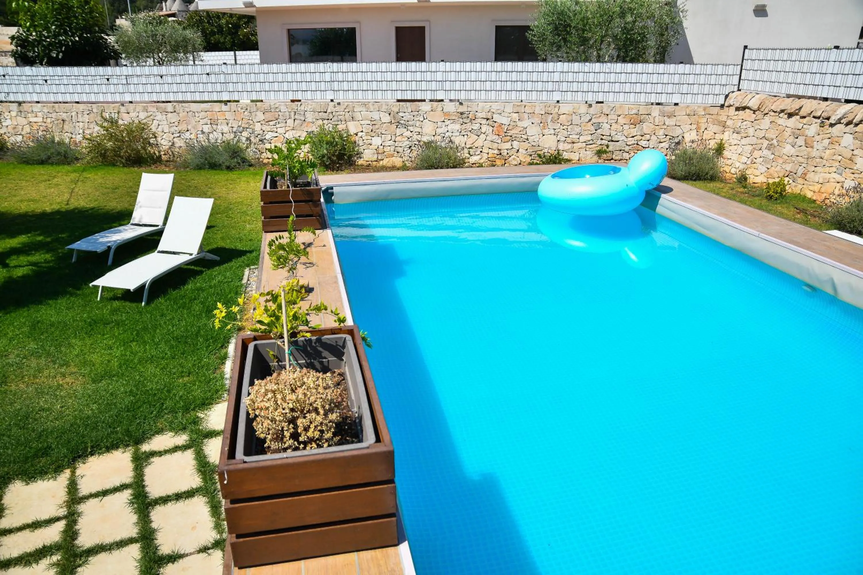 Swimming pool in Trulli Donna Isabella