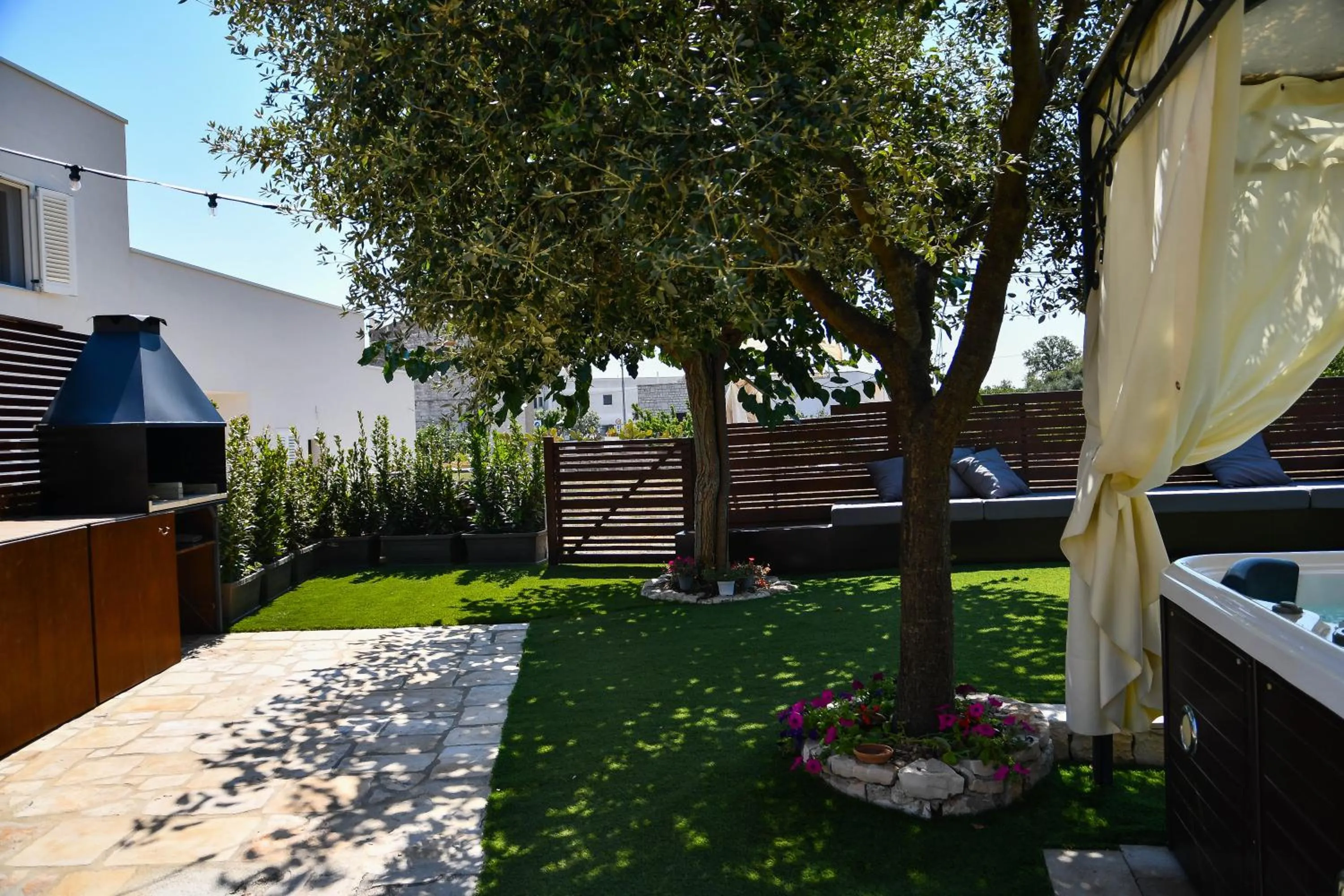 Patio in Trulli Donna Isabella