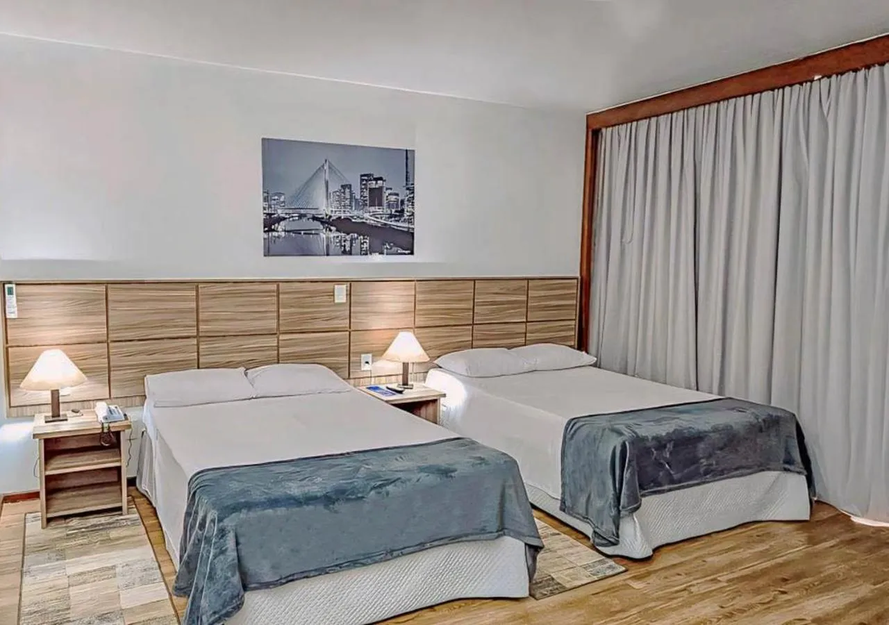 Bed in Hotel Dan Inn Planalto São Paulo