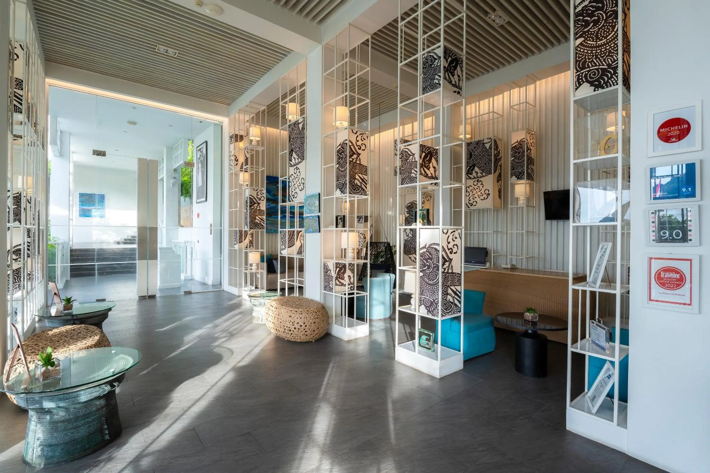 Lobby or reception in The Nai Harn