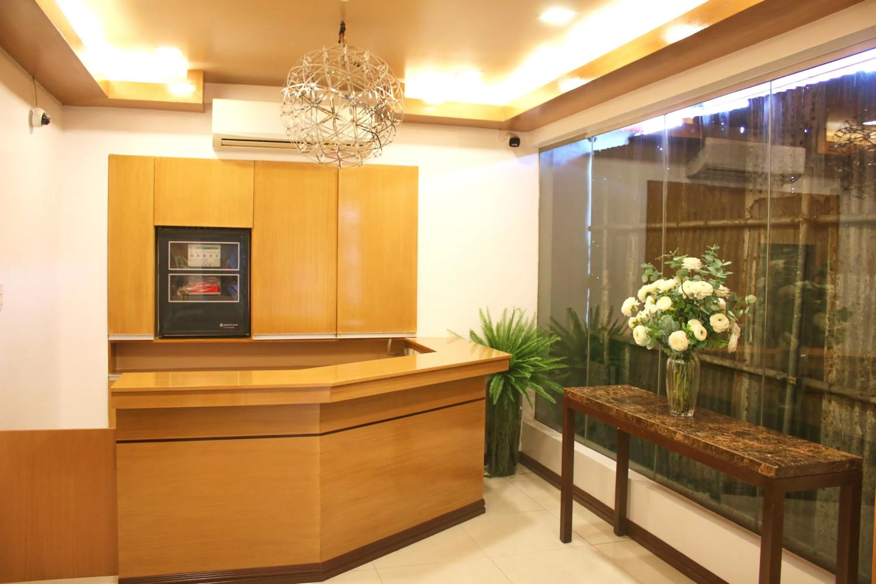Lobby or reception in LuxeLite Suites Pasay