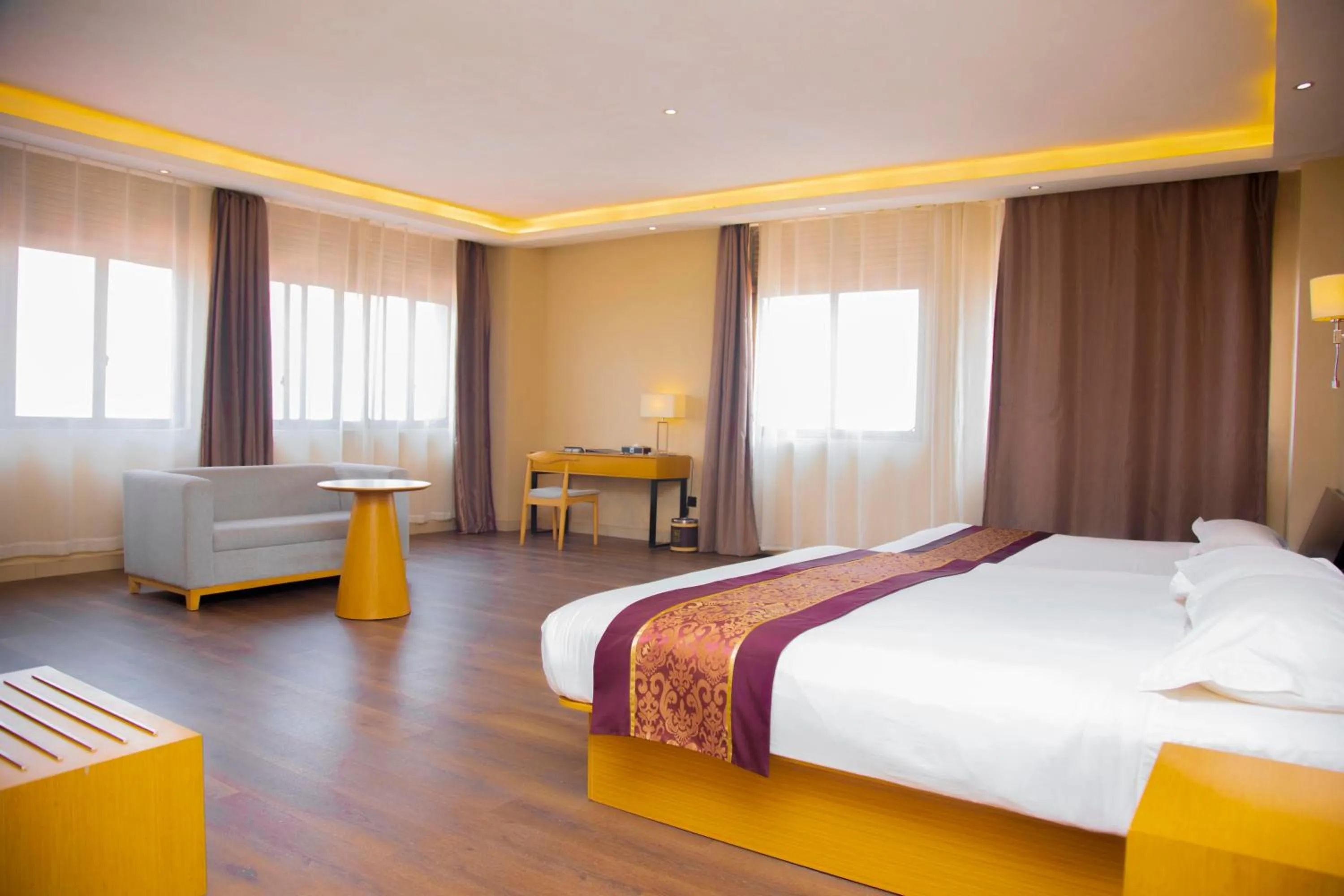 Photo of the whole room, Bed in 2000 Hotel Downtown Kigali