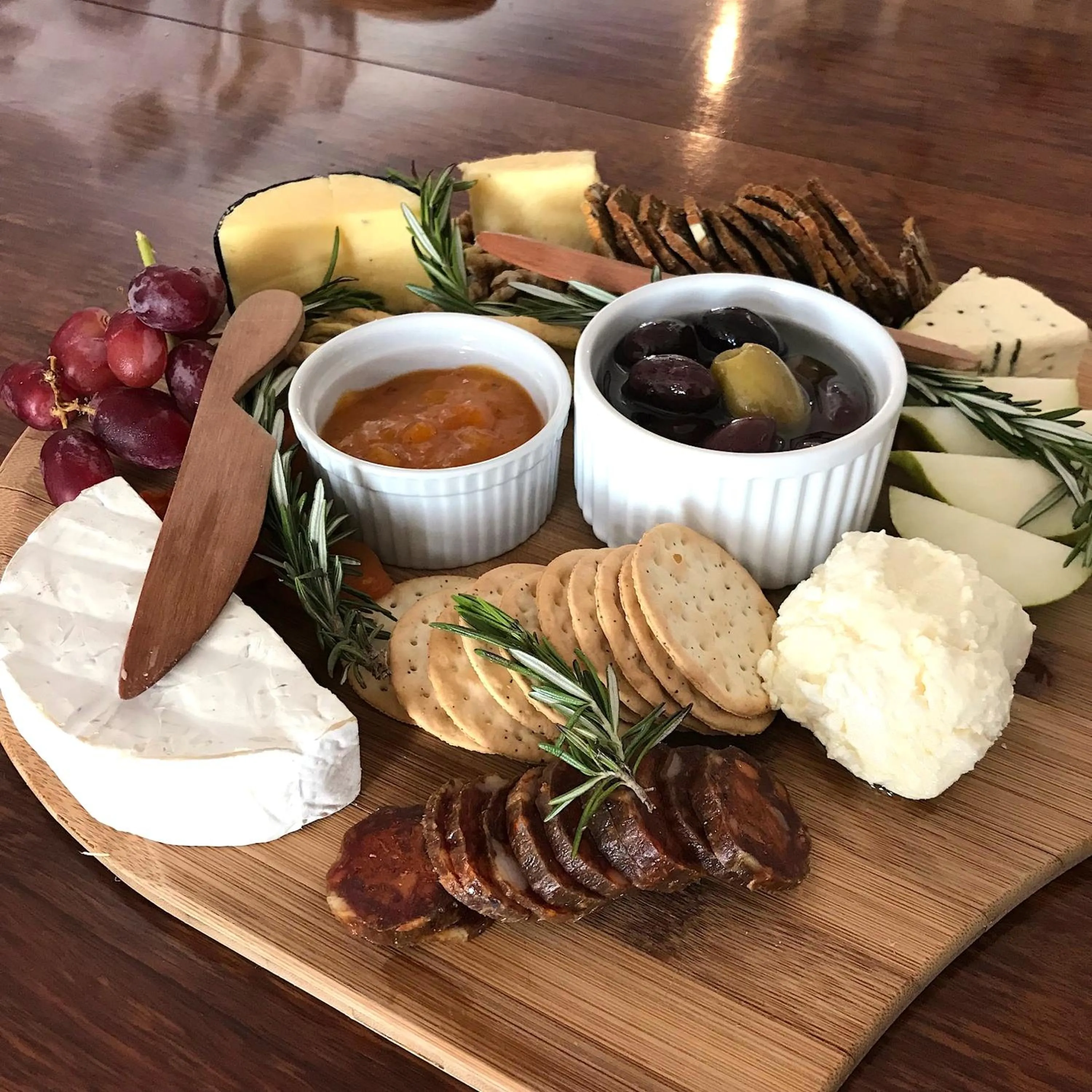 Food and drinks in Josephines Luxury Accommodation