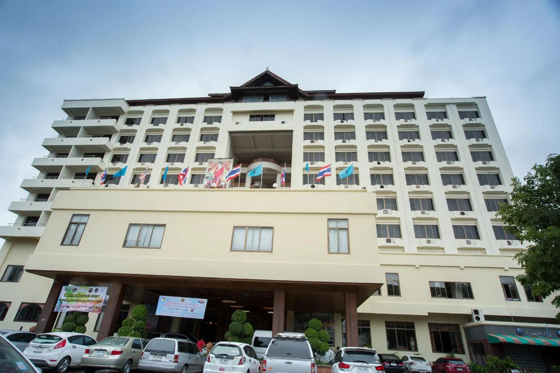 Property building in Phrae Nakara Hotel