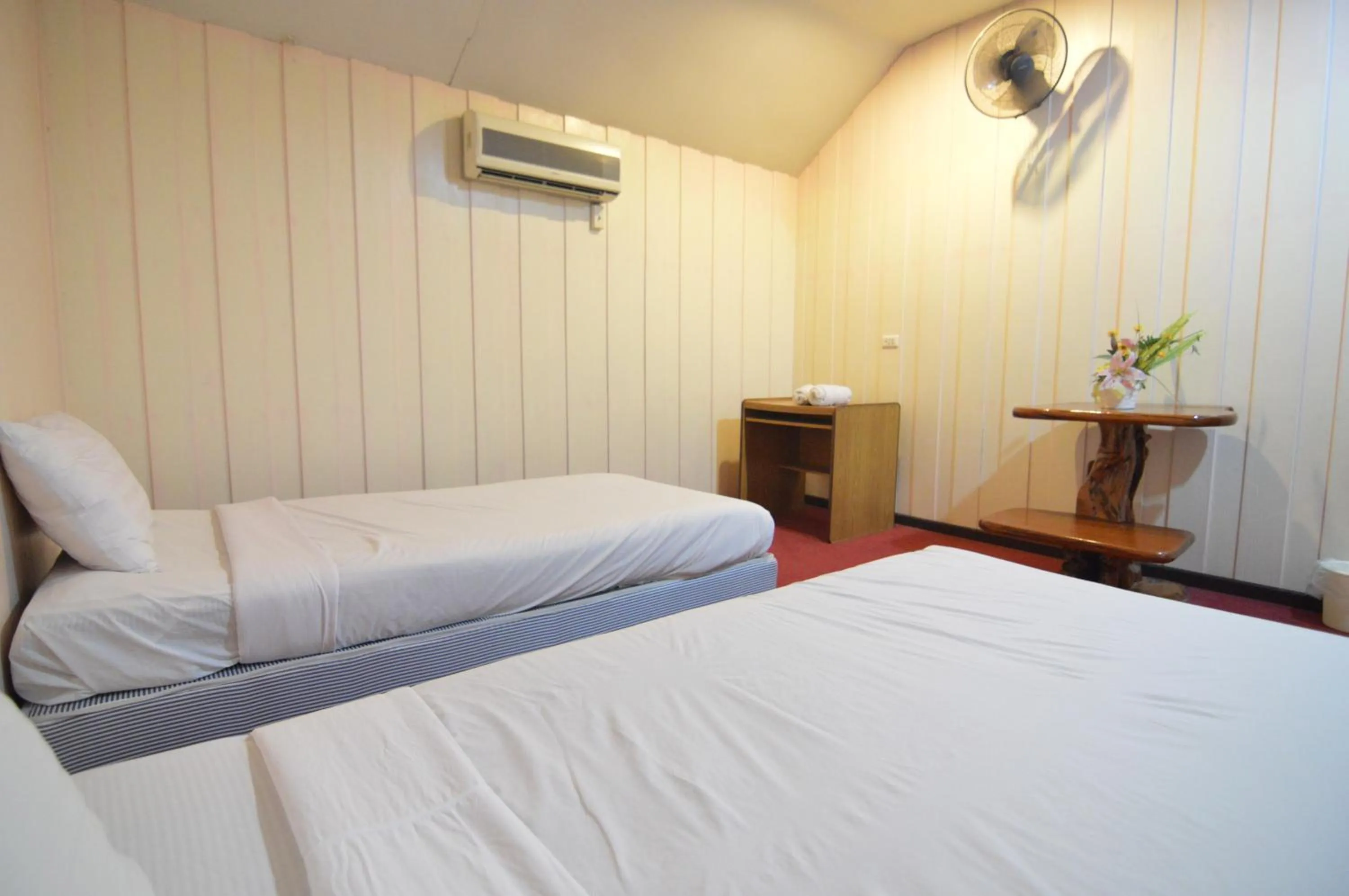 Bedroom, Bed in Techno Riverview Resort