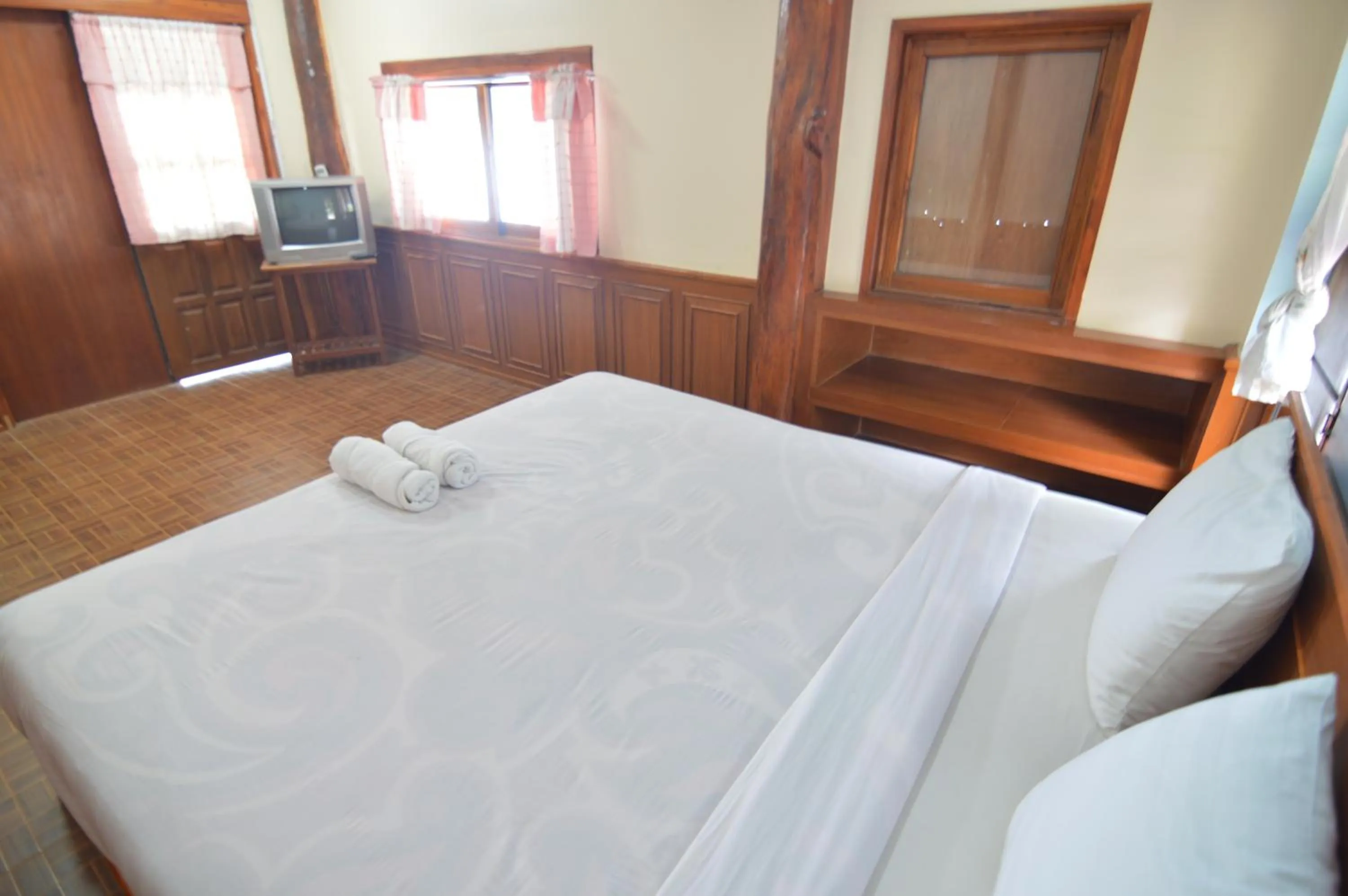 Bedroom, Bed in Techno Riverview Resort