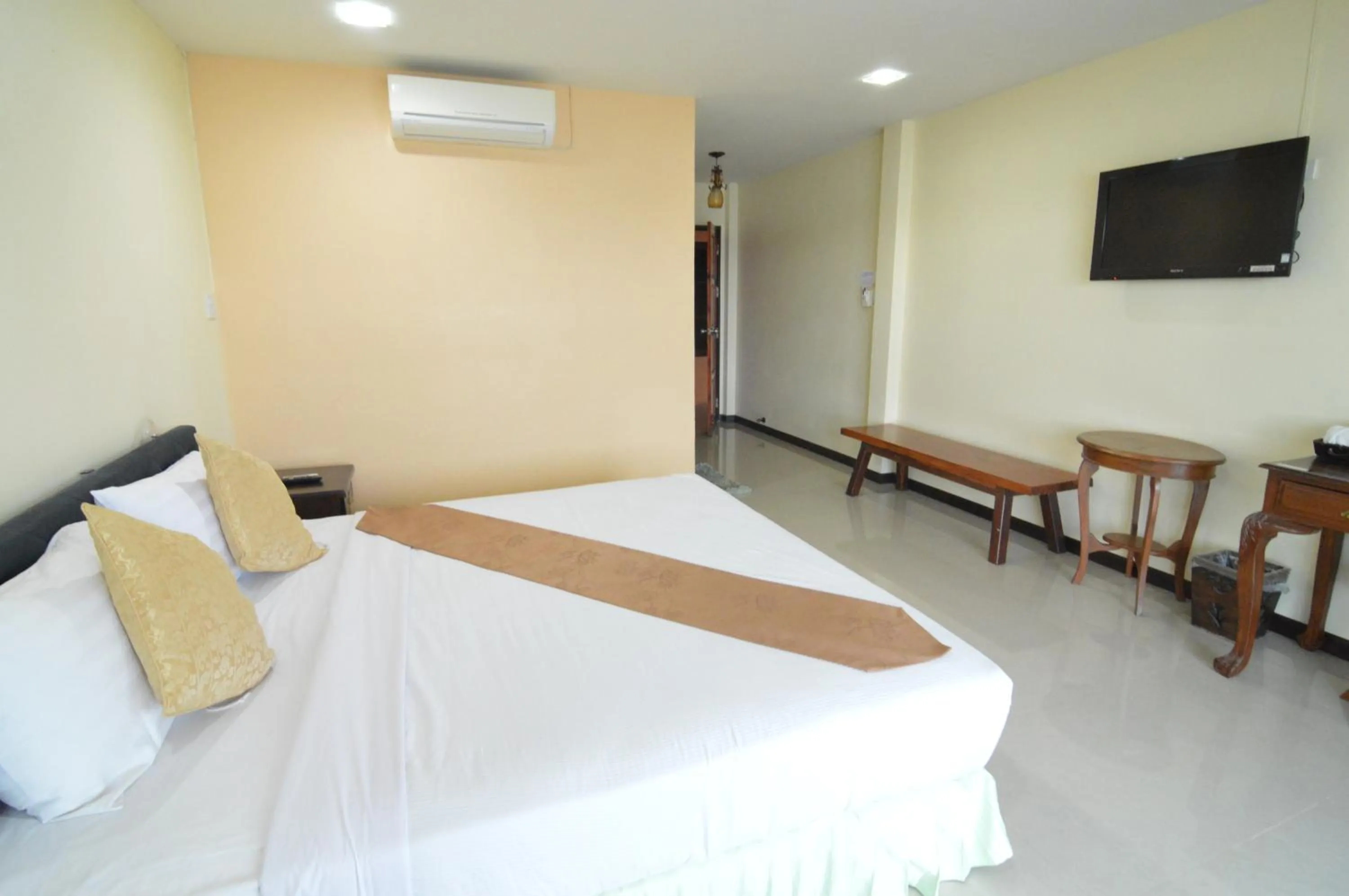 Photo of the whole room, Bed in Techno Riverview Resort