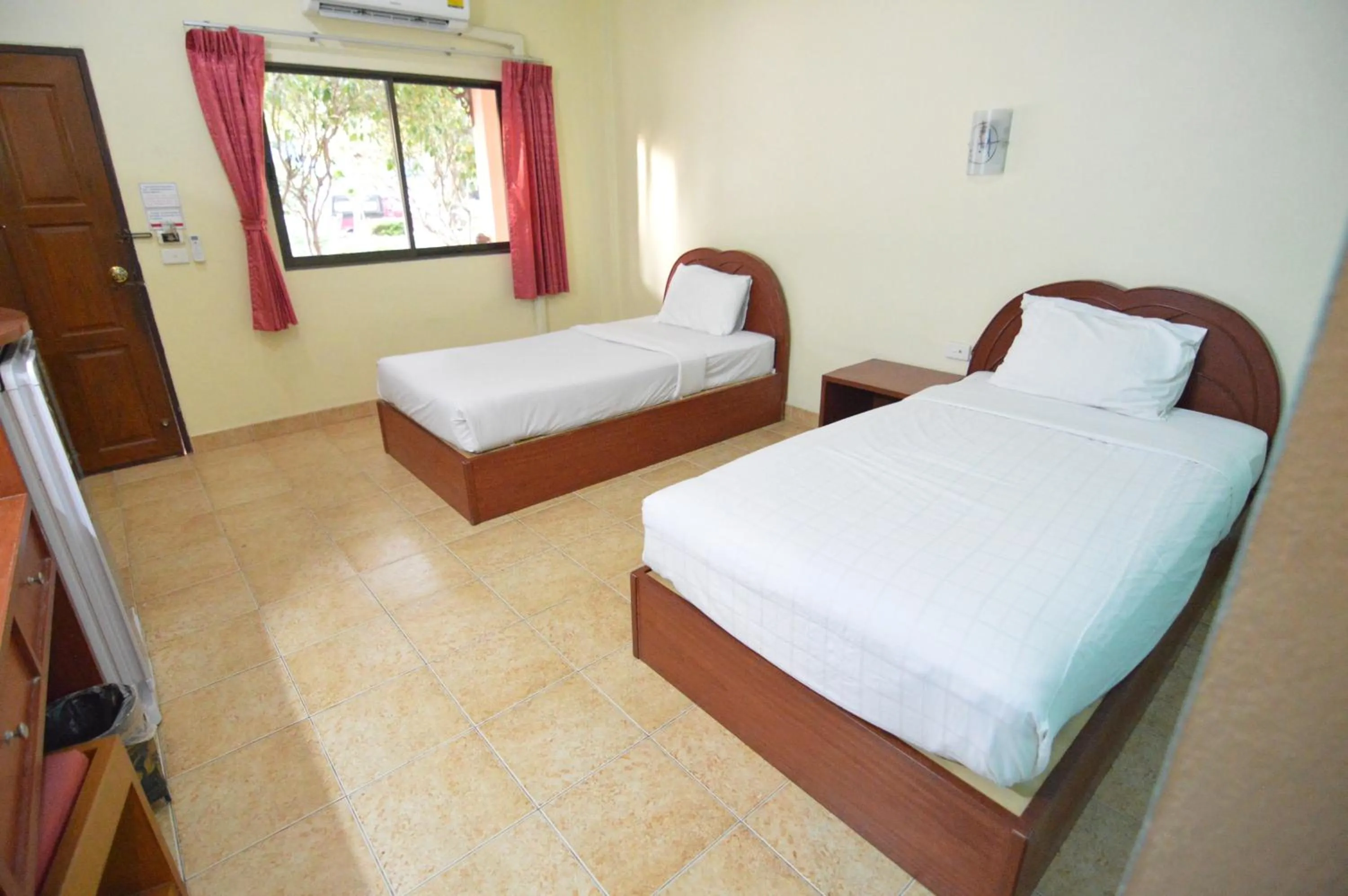 Bedroom, Bed in Techno Riverview Resort