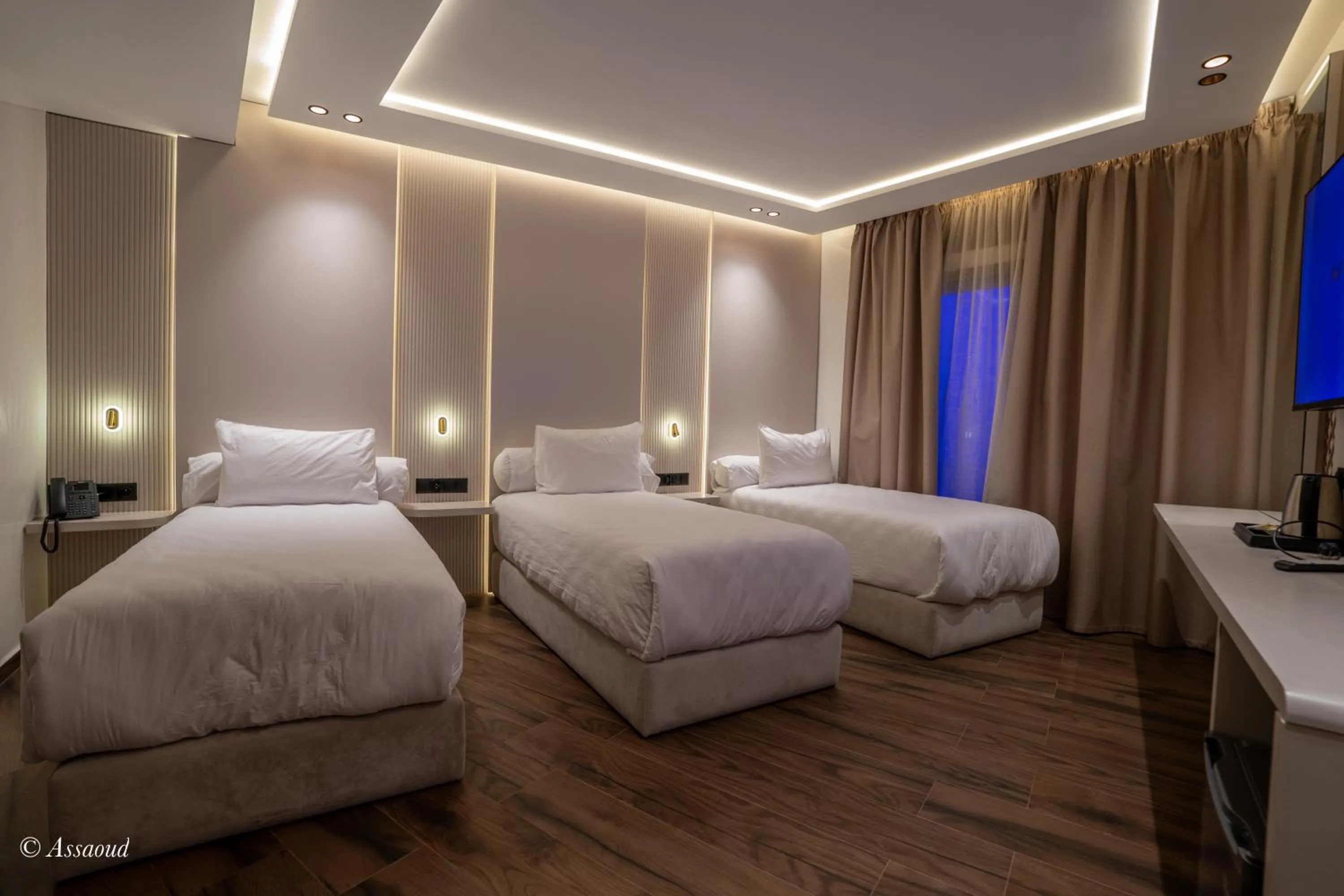 Bed in Hotel Esmeralda