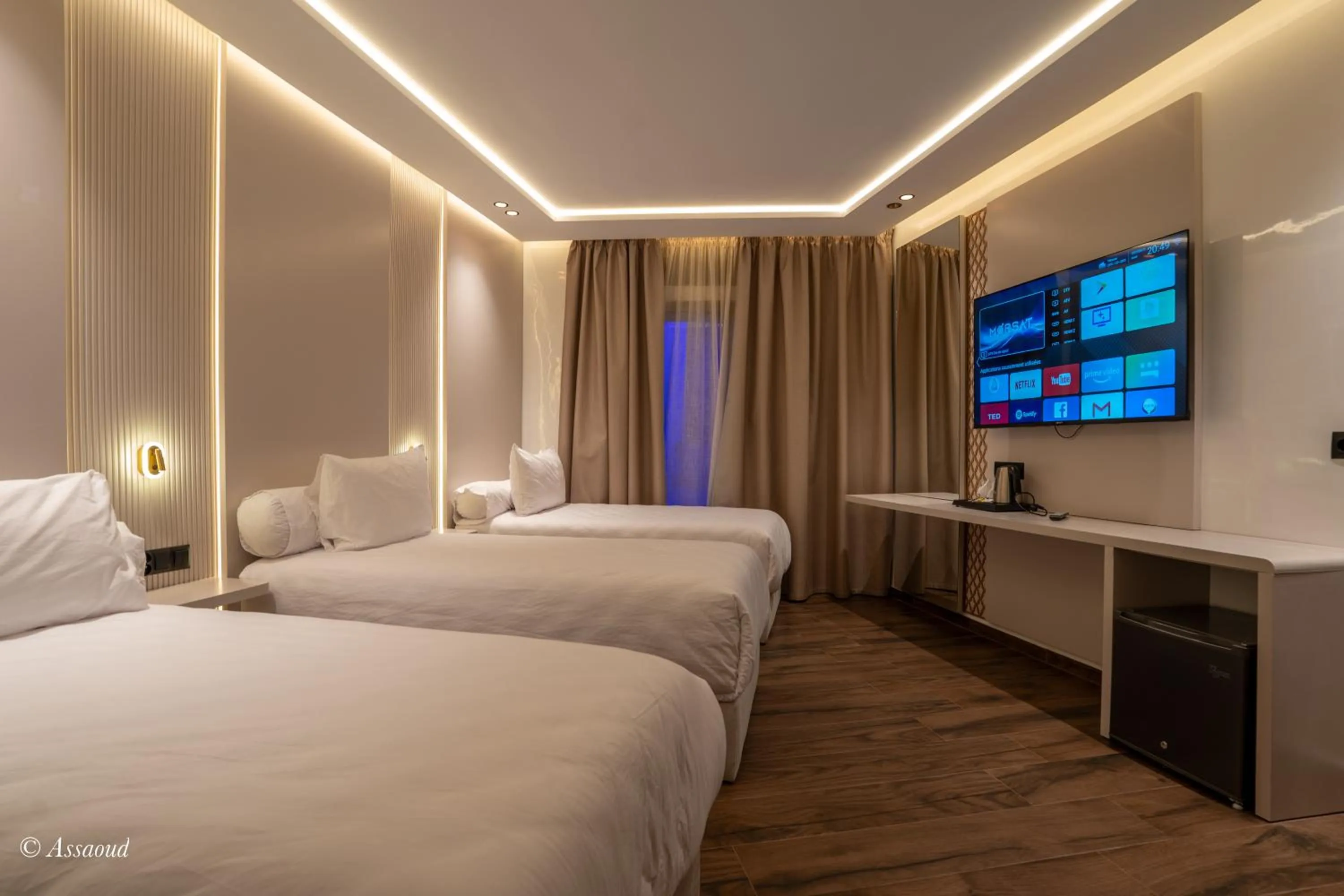 Bed in Hotel Esmeralda