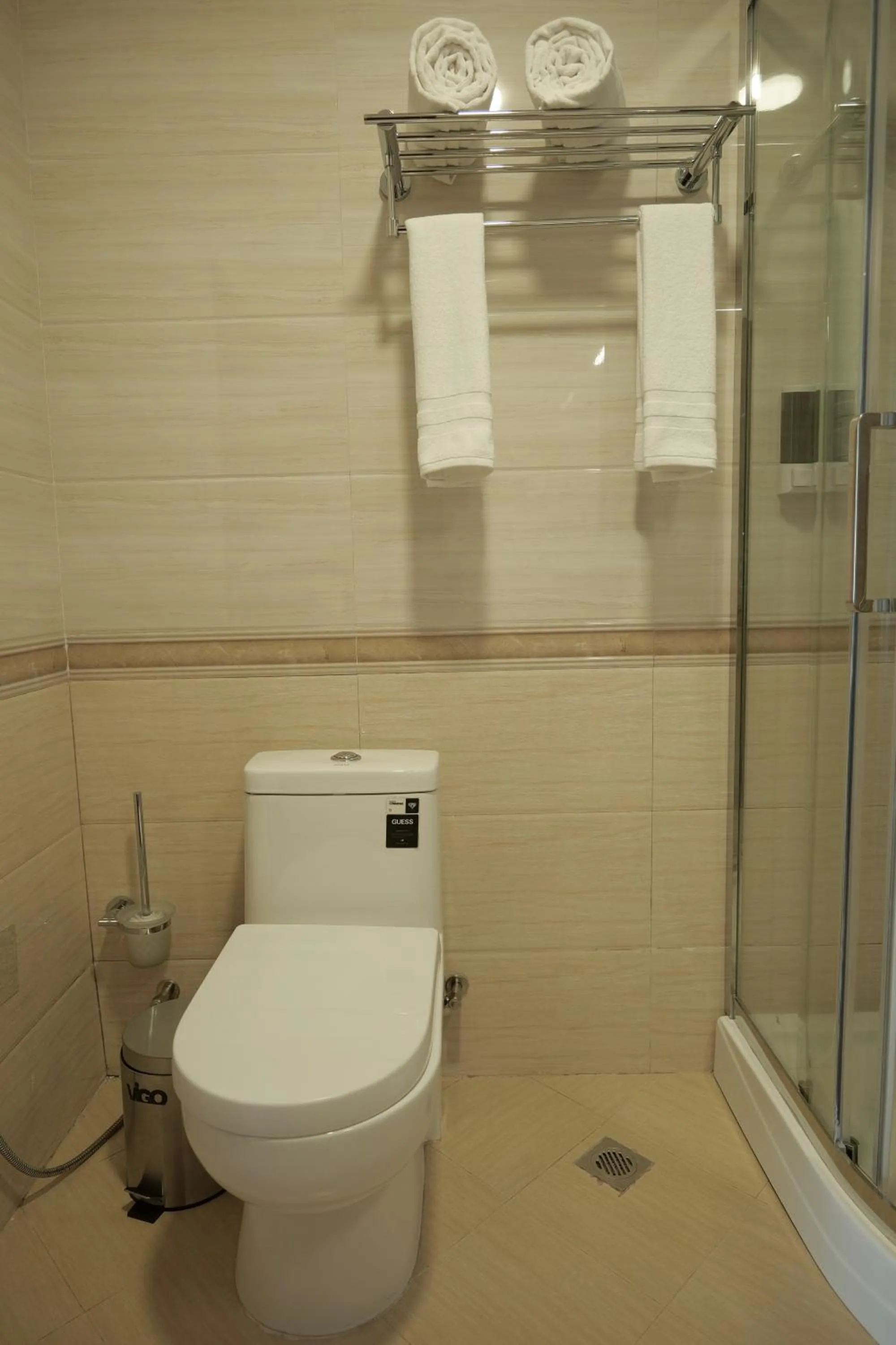 Bathroom in Crescent International Hotel