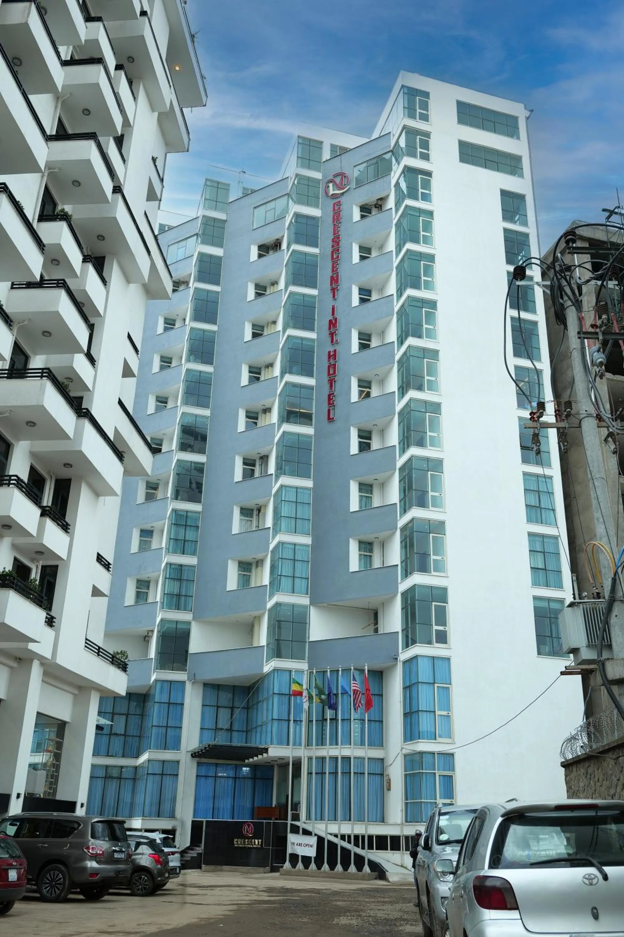 Property building in Crescent International Hotel