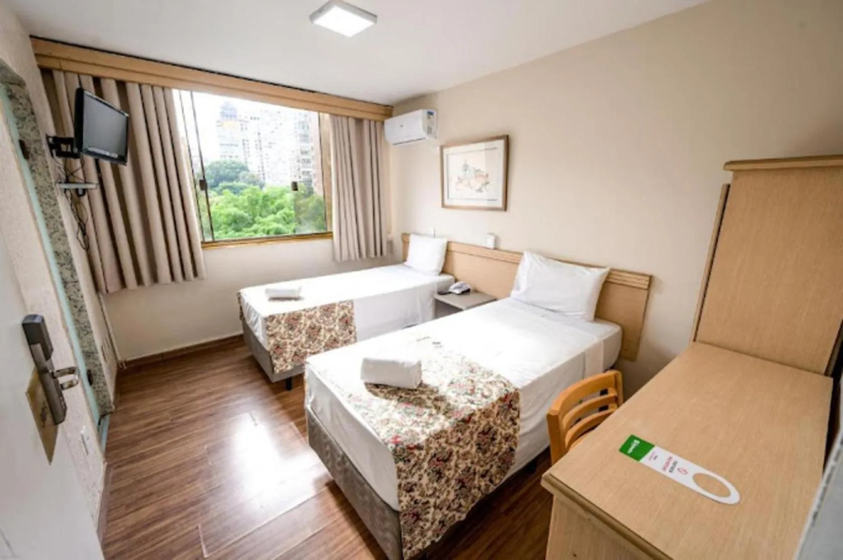 Bedroom, Bed in Dan Inn São Paulo Higienópolis by Nacional Inn - PRÓXIMO À AV PAULISTA
