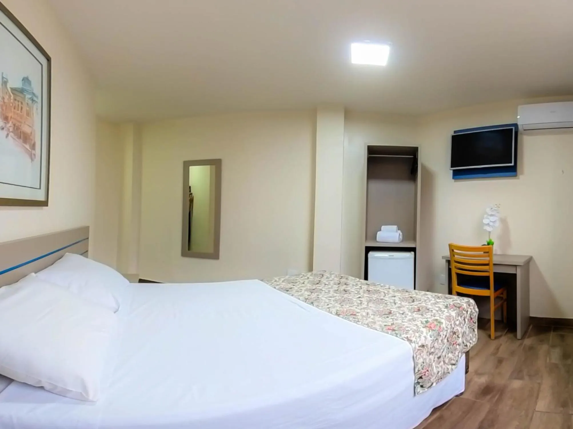 Bedroom, Bed in Dan Inn São Paulo Higienópolis by Nacional Inn - PRÓXIMO À AV PAULISTA