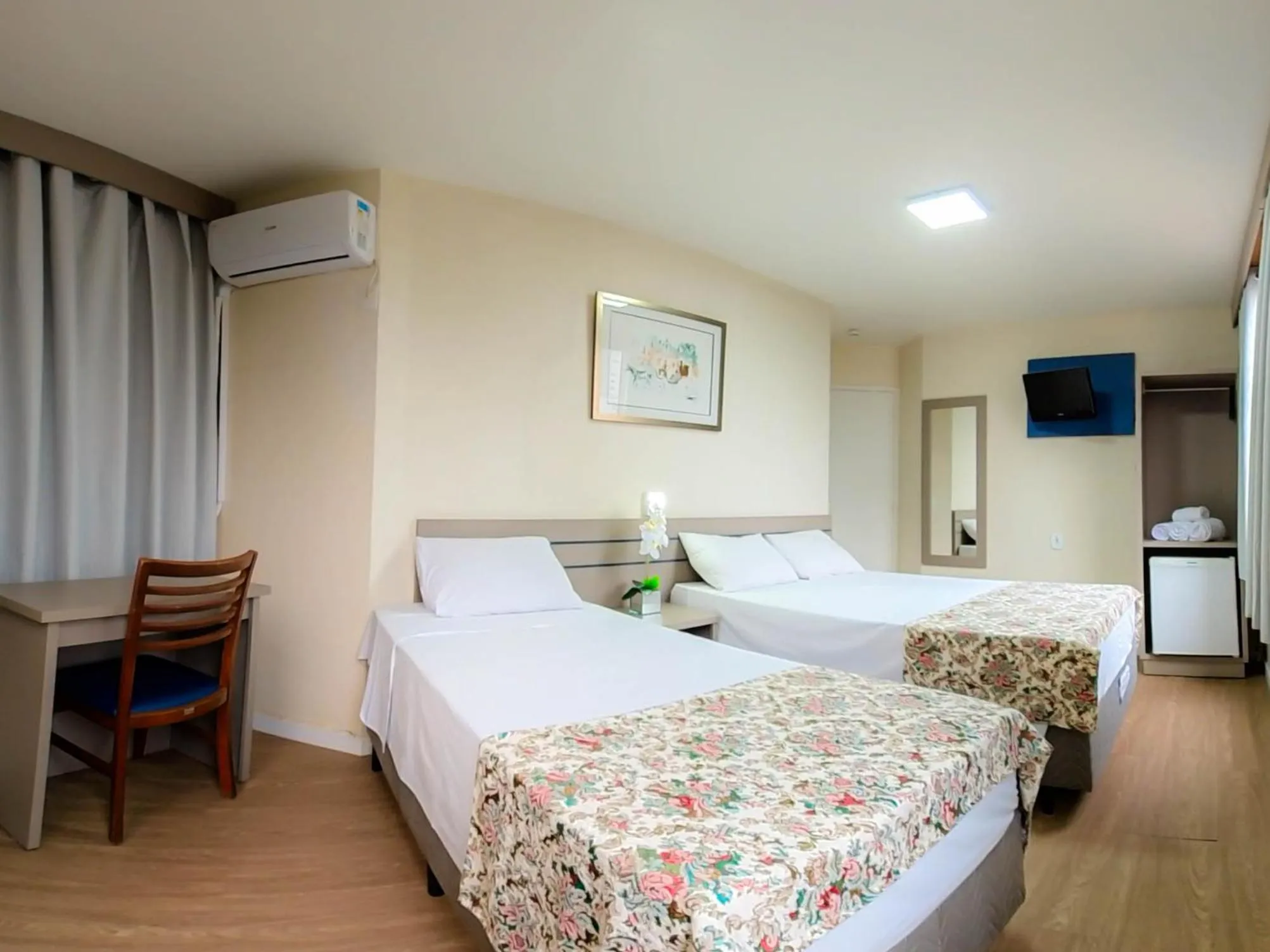 Bedroom, Bed in Dan Inn São Paulo Higienópolis by Nacional Inn - PRÓXIMO À AV PAULISTA