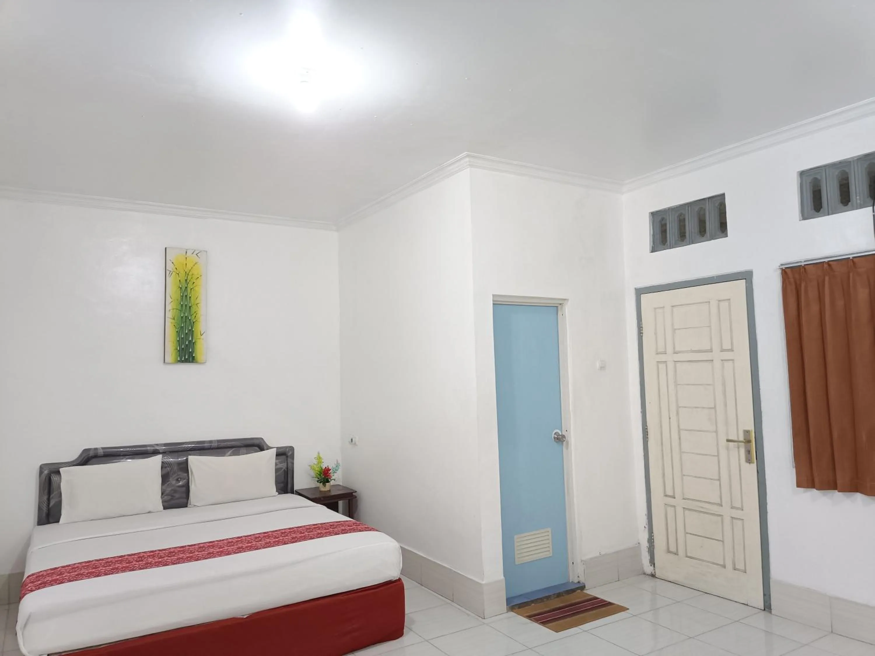 Bed in Hotel STIPRAM Kaliurang Yogyakarta