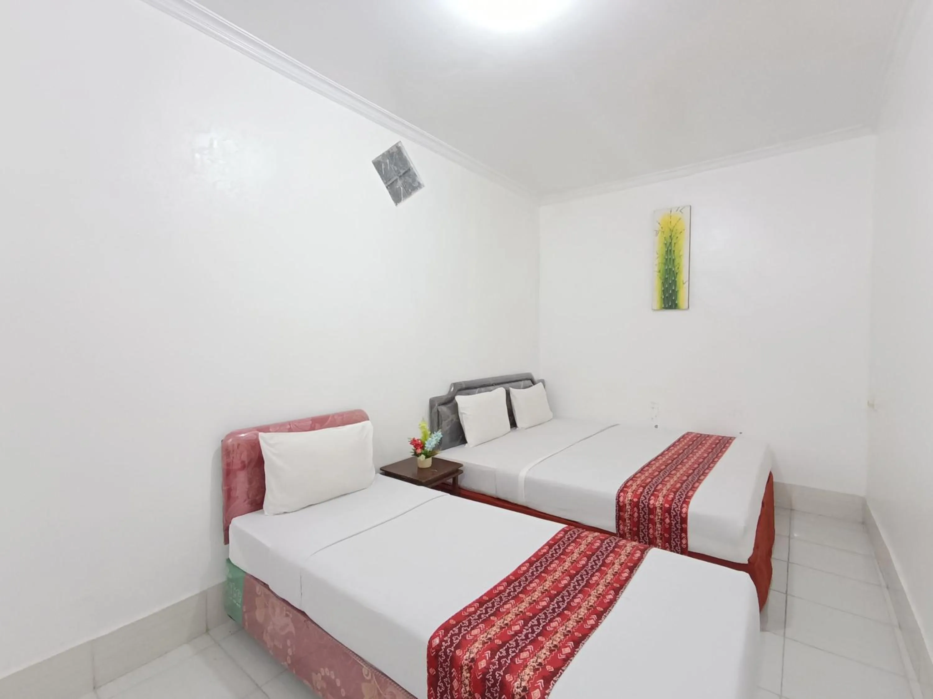 Bed in Hotel STIPRAM Kaliurang Yogyakarta
