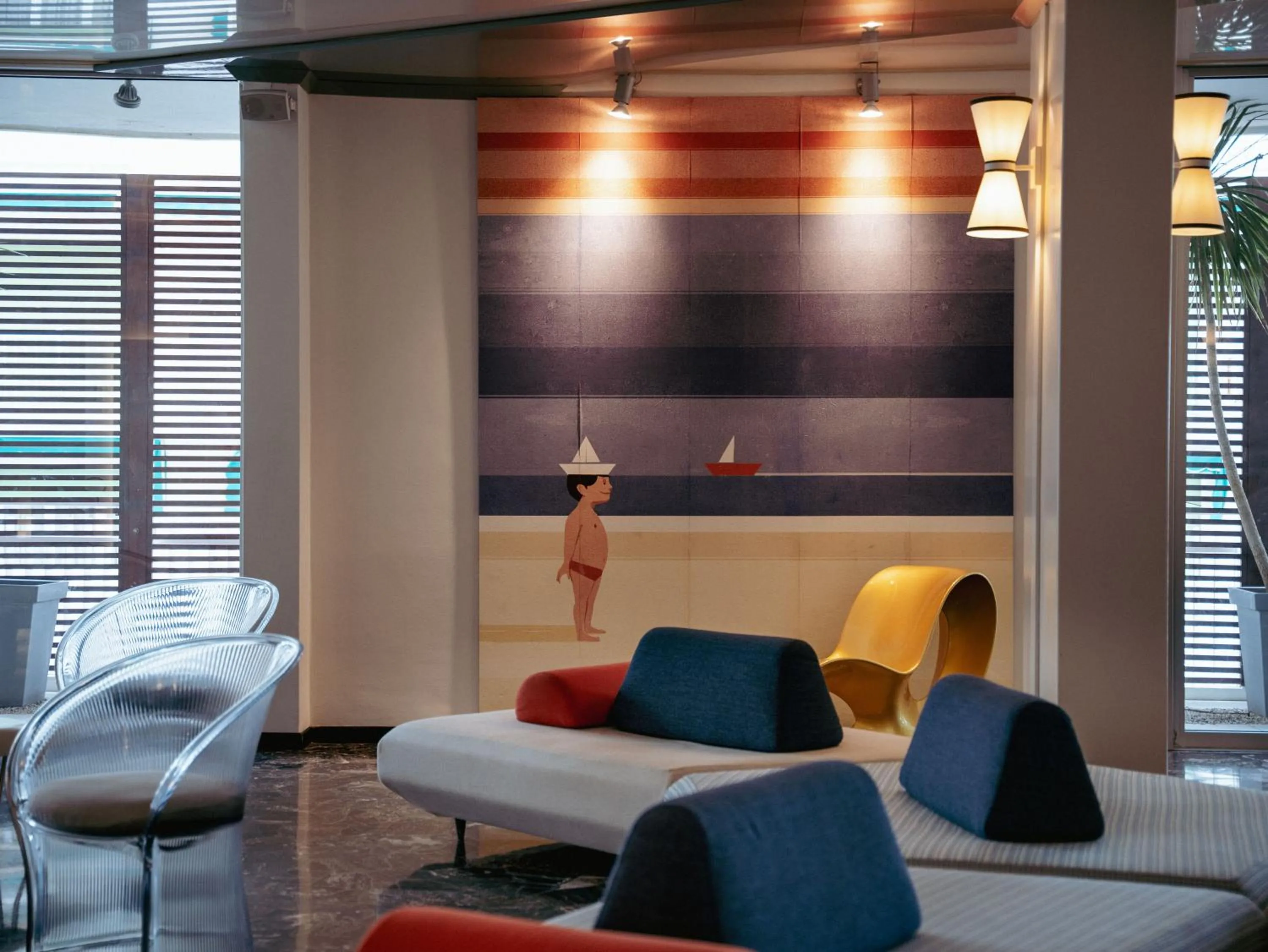 Lobby or reception in Hotel Delle Nazioni