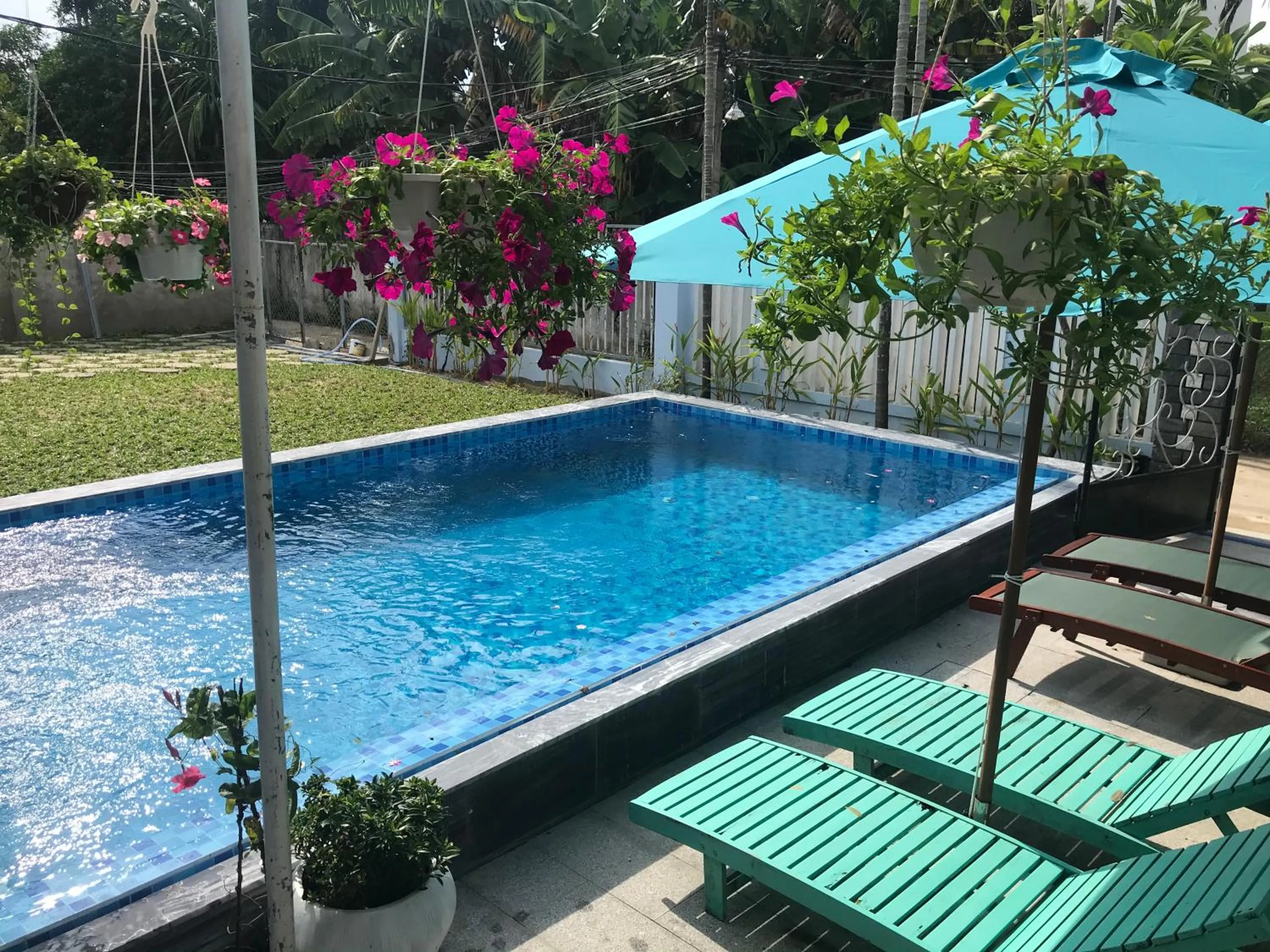 Swimming pool in The Moon River Homestay & Villa