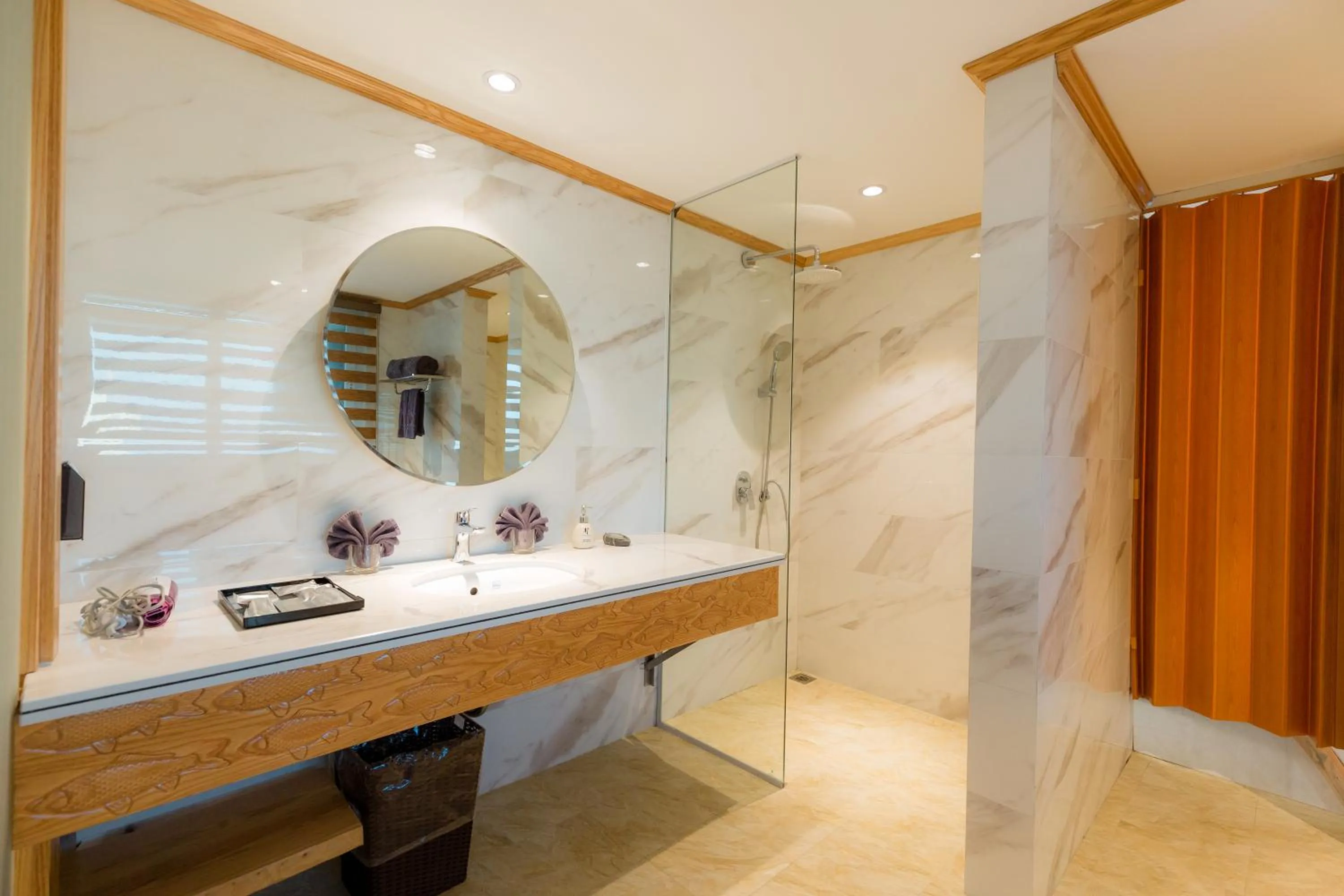 Shower in Hai Phong Tower - Apartment & Hotel