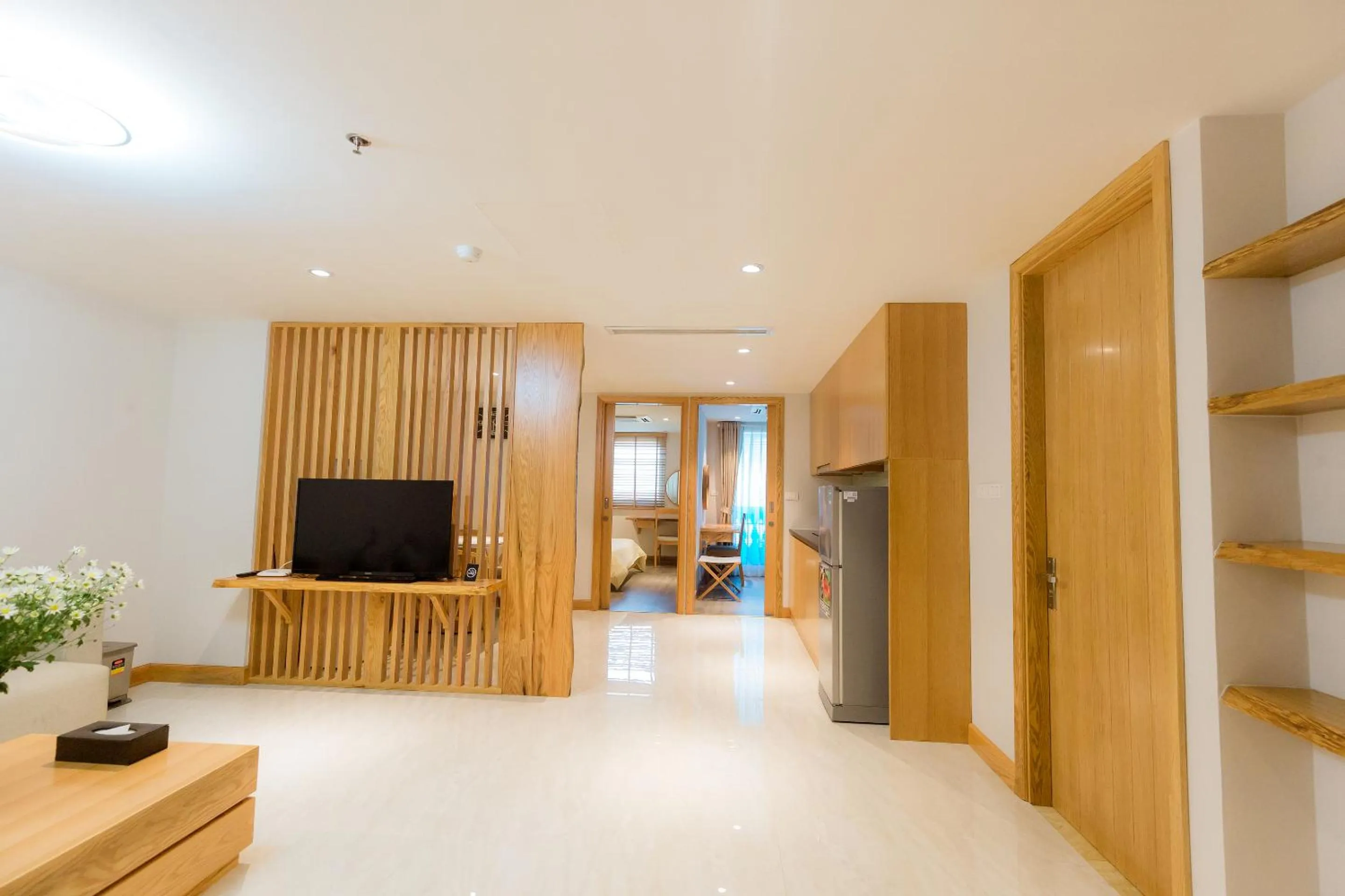 Communal lounge/ TV room in Hai Phong Tower - Apartment & Hotel