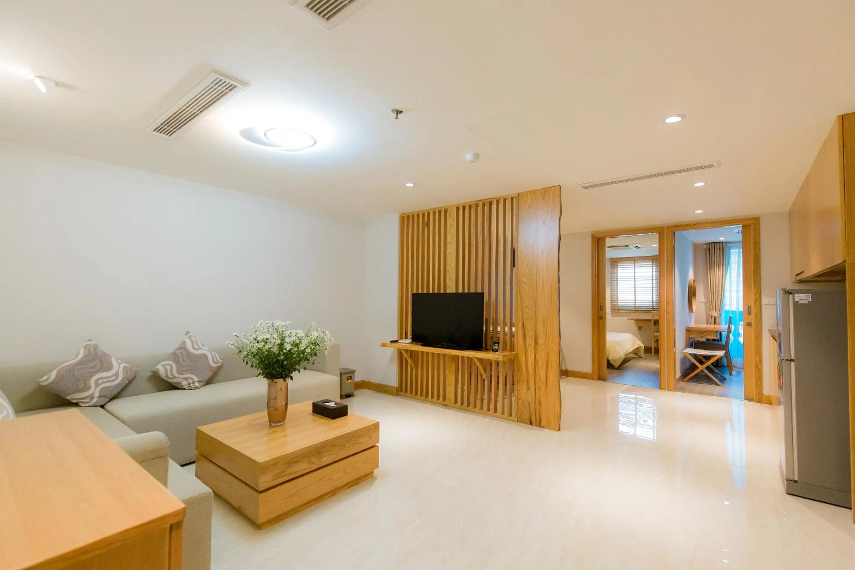 Communal lounge/ TV room in Hai Phong Tower - Apartment & Hotel
