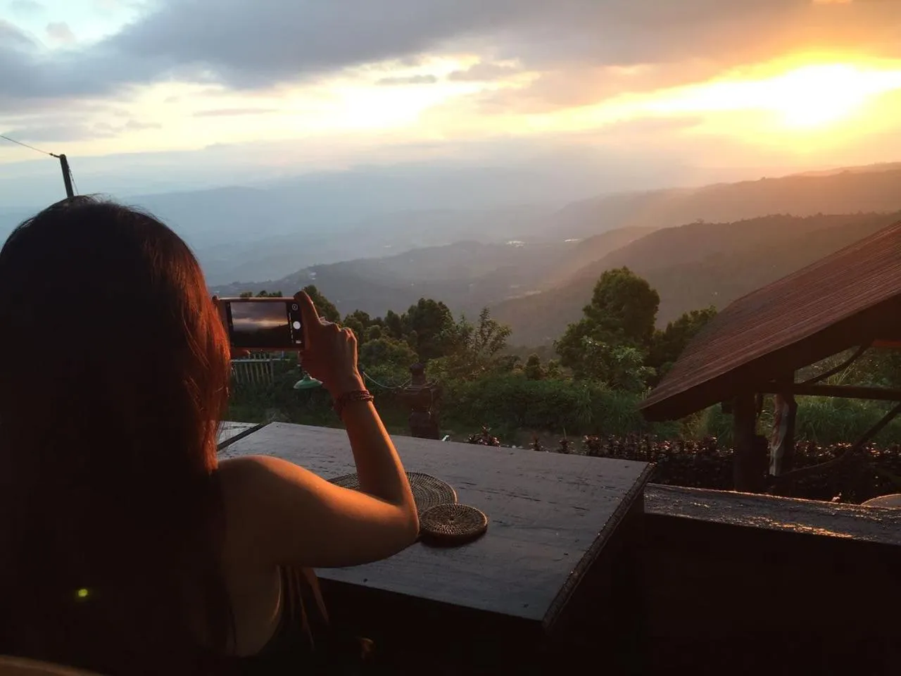 Mountain view in Puri Sunset Homestay