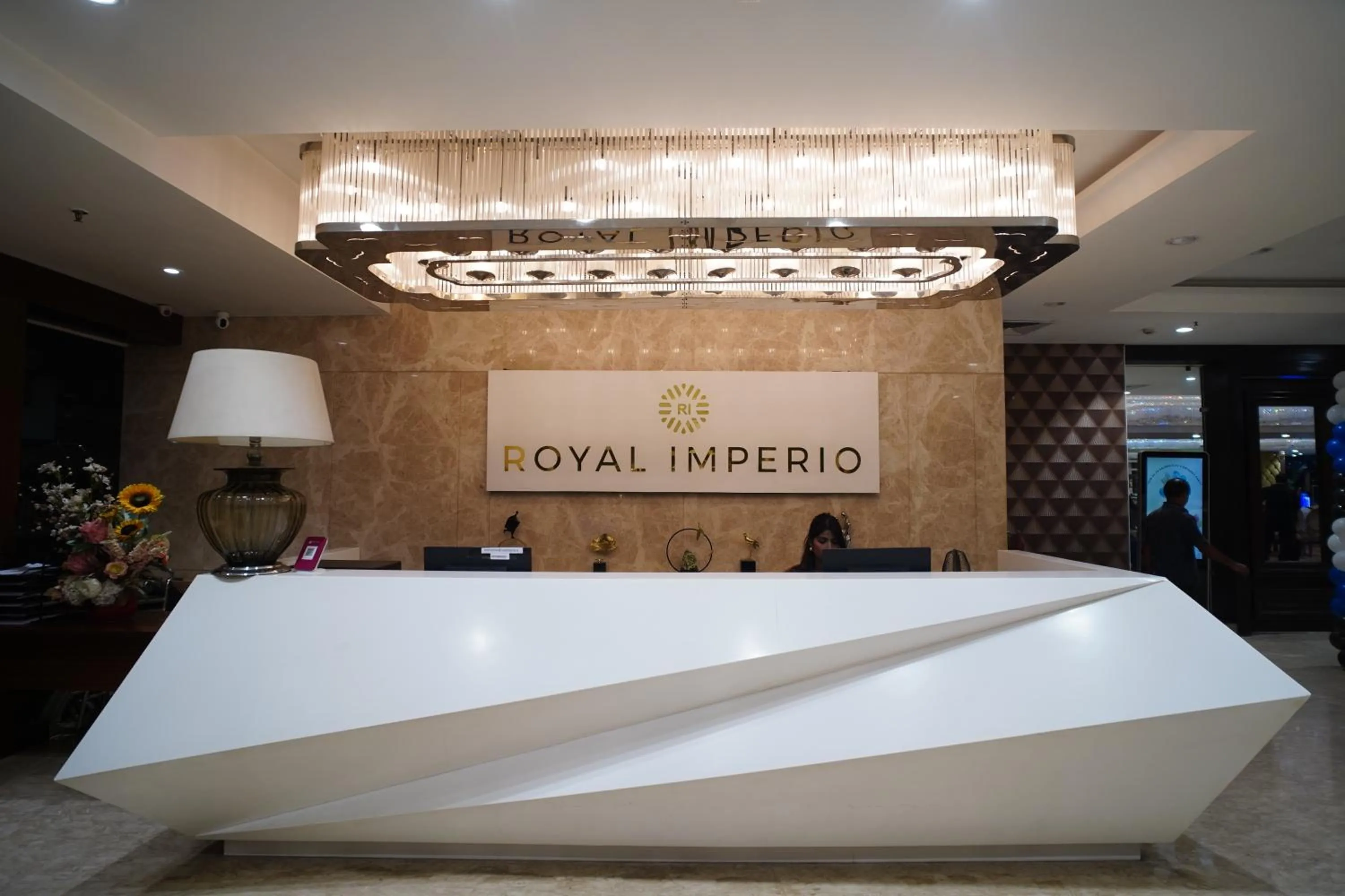 Property logo or sign in Hotel Royal Imperio