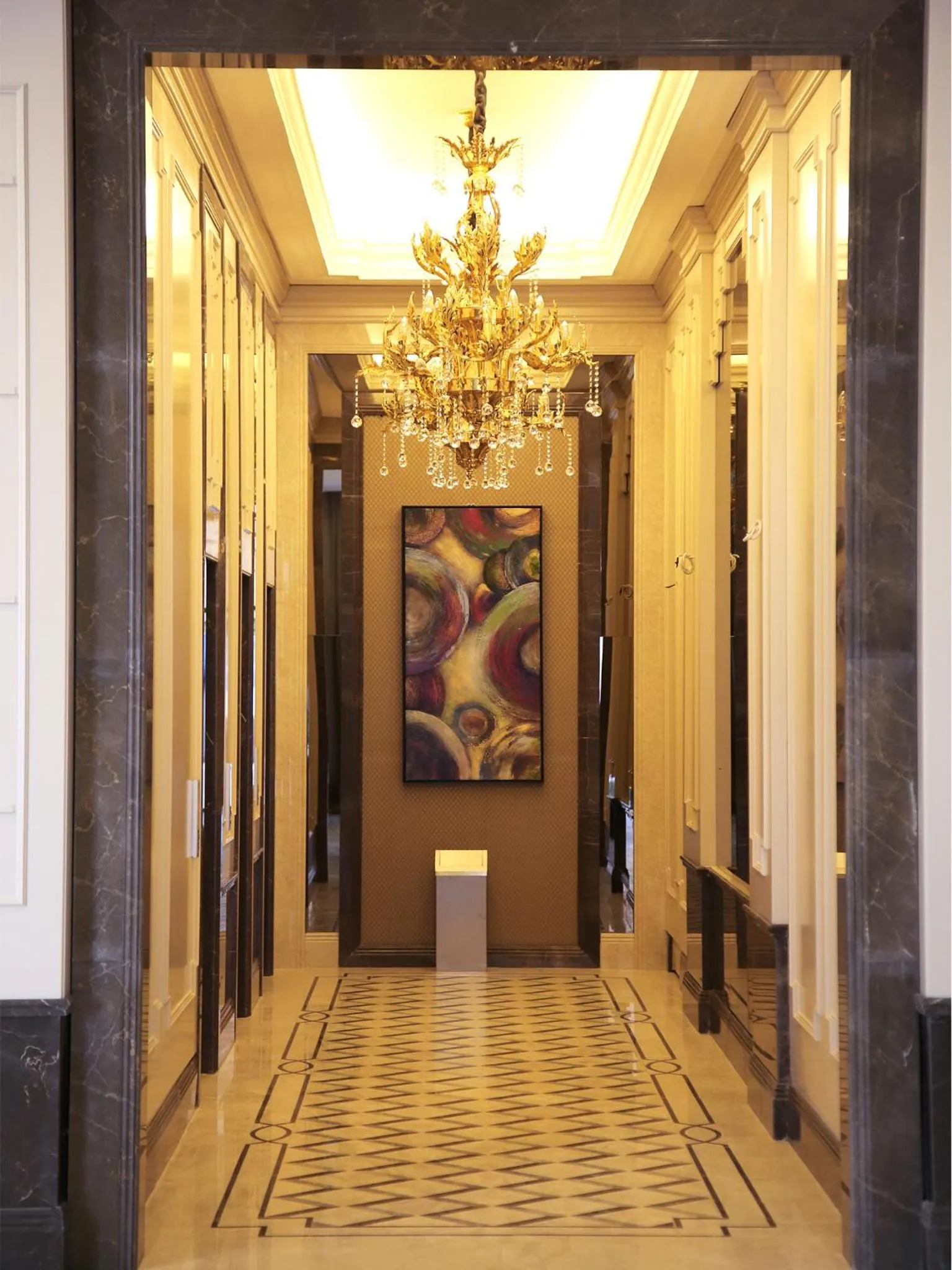 Decorative detail in Morrian Hotel