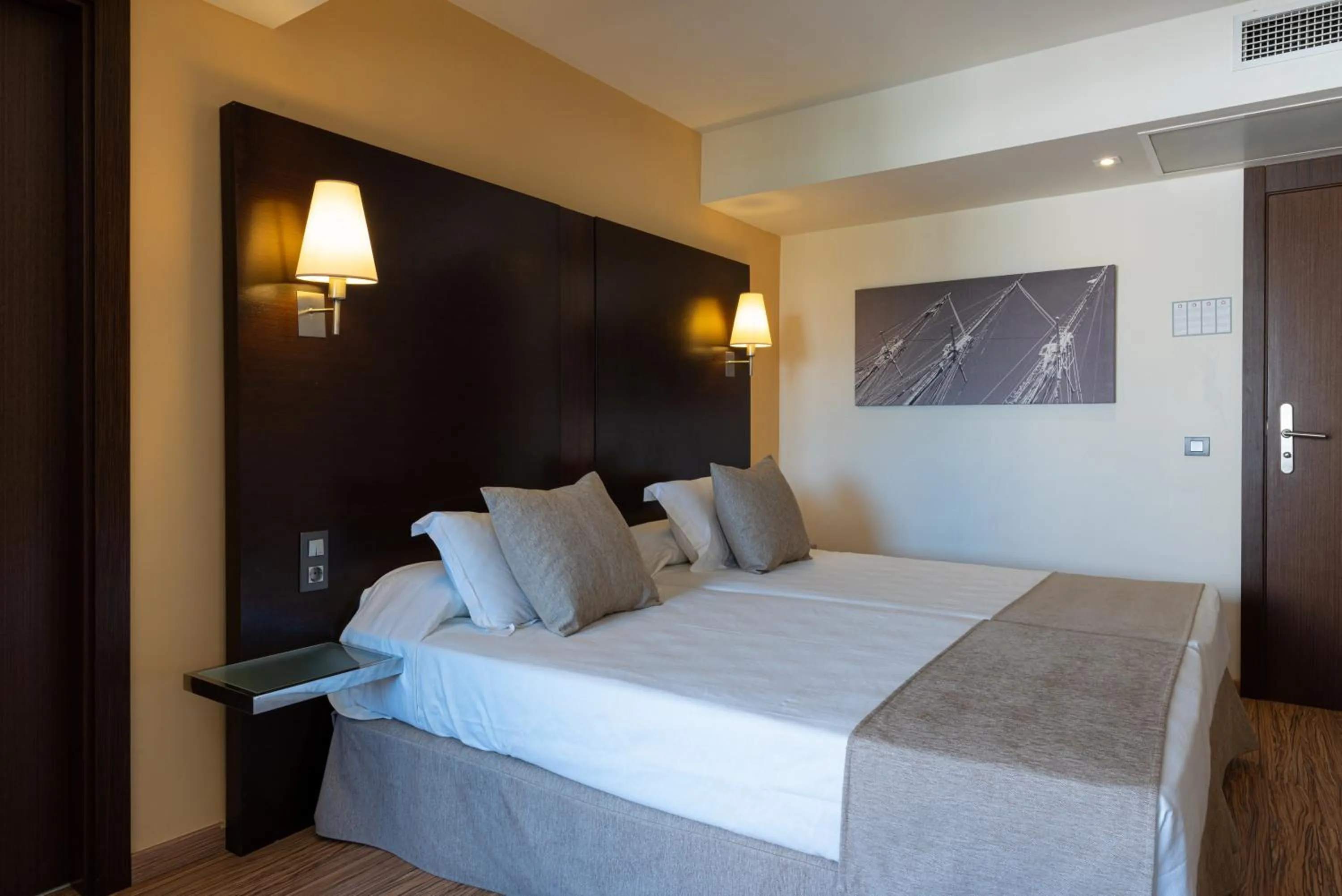 Bed in Nautic Hotel & Spa