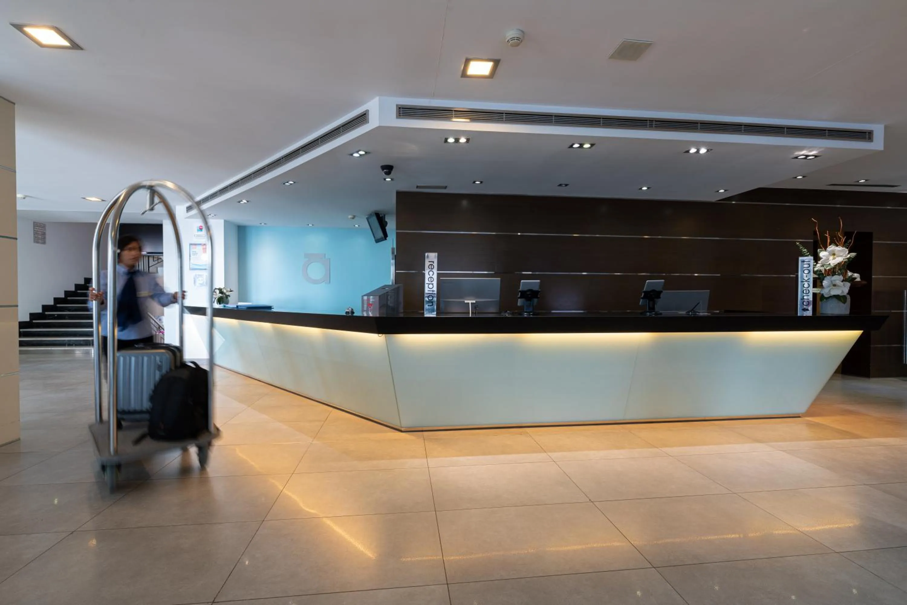 Lobby or reception in Nautic Hotel & Spa