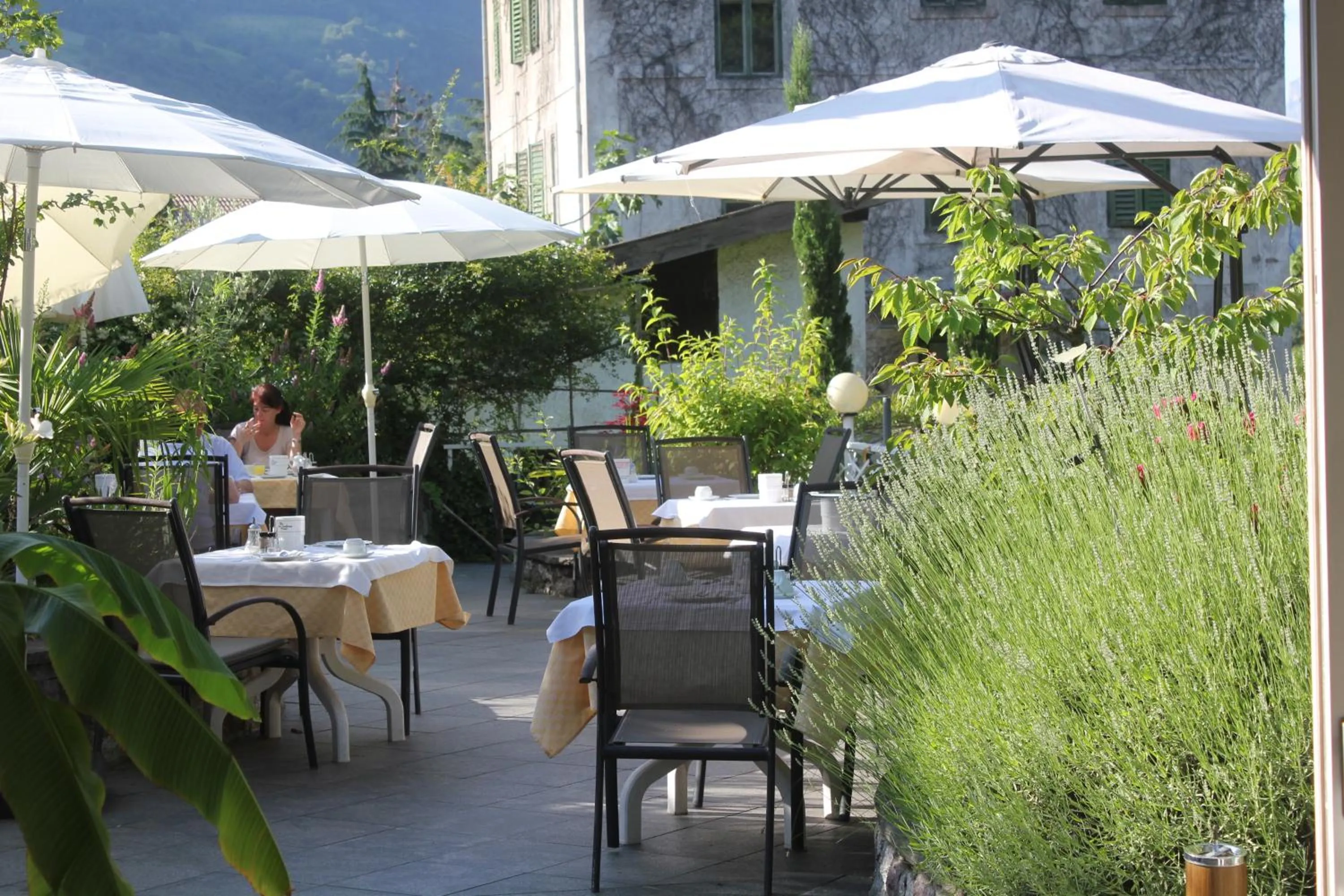 Patio in Hotel Annabell