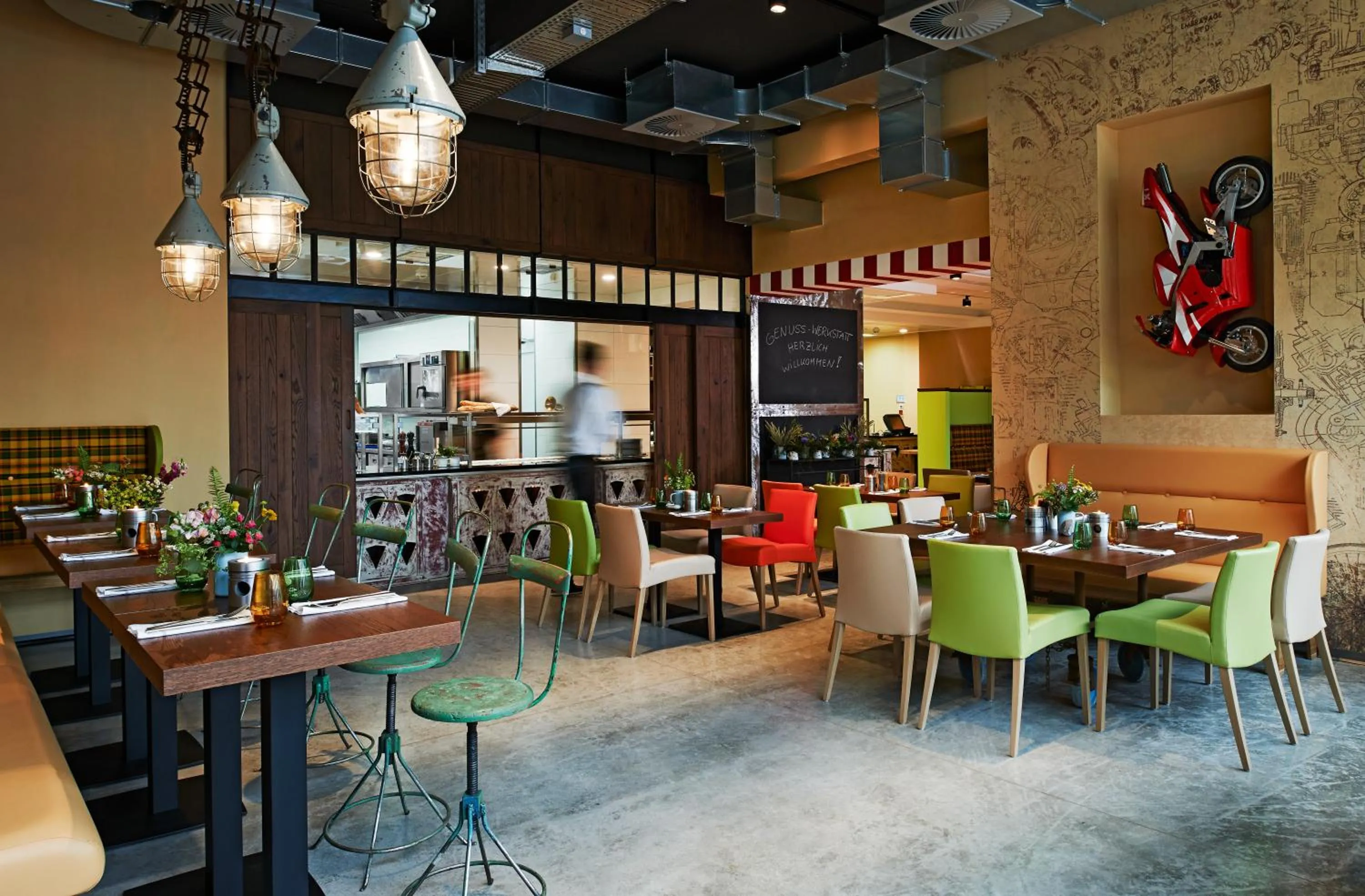 Restaurant/places to eat in Hotel FREIgeist Einbeck