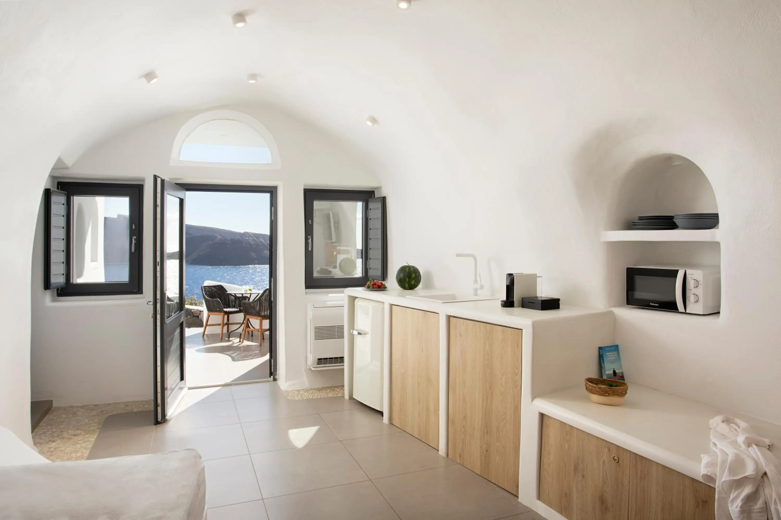 Patio in ArmonOia Caves