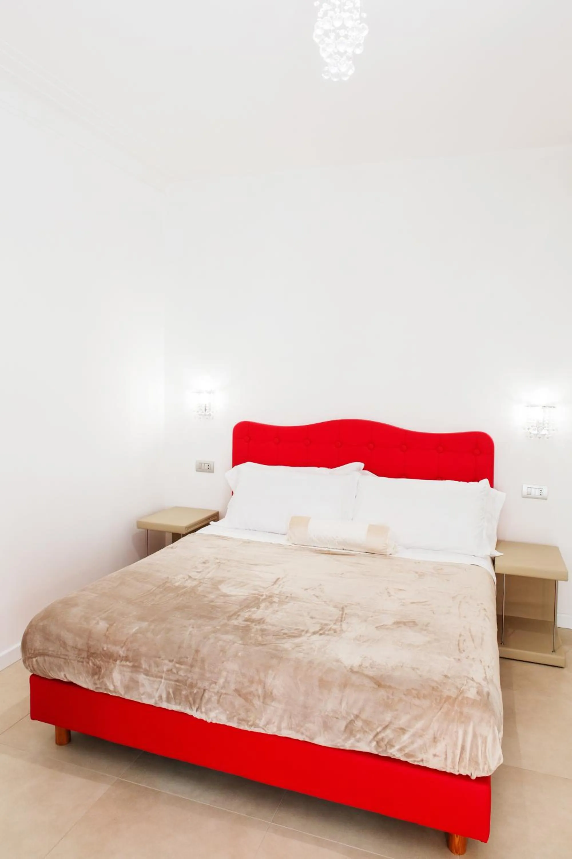 Bed in Vatican Grand Suite