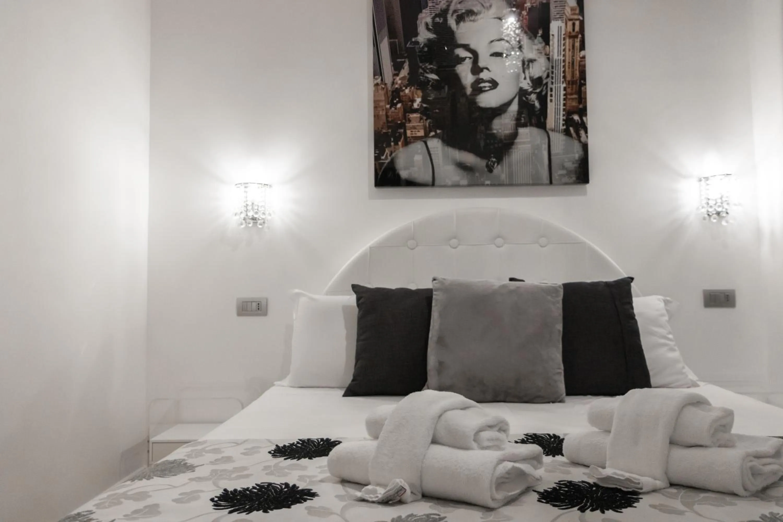 Bed in Vatican Grand Suite