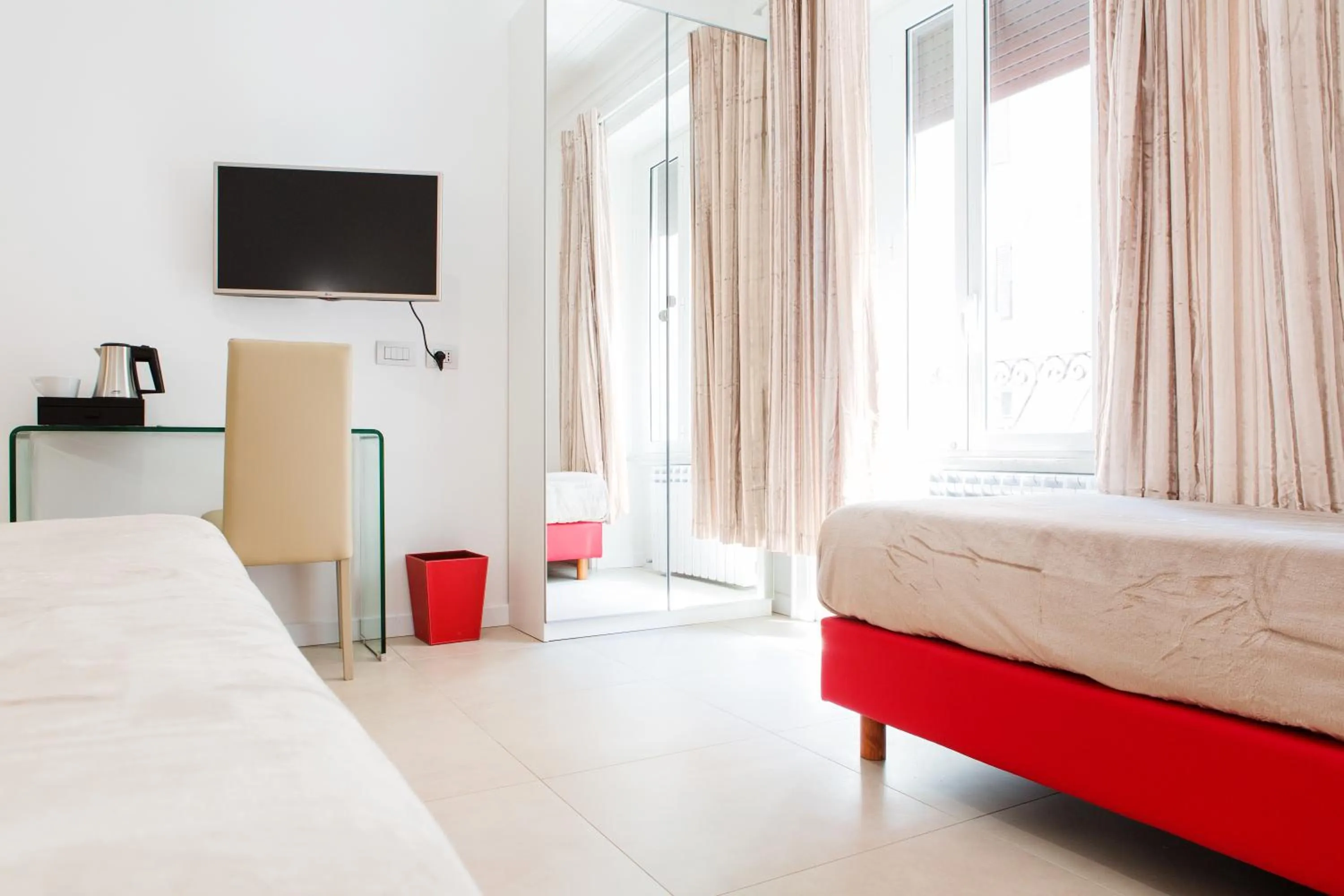 TV and multimedia, Bed in Vatican Grand Suite