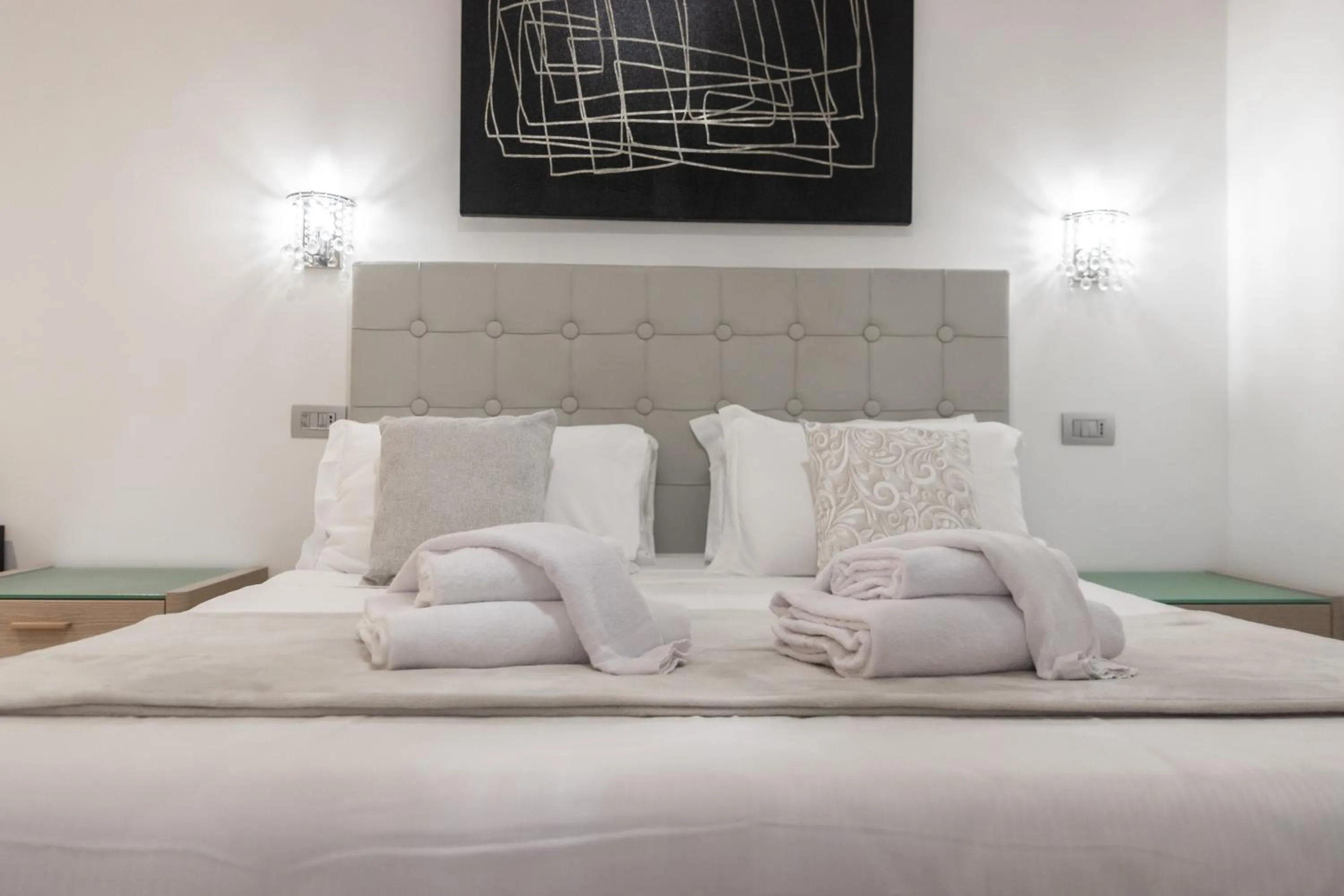 Bed in Vatican Grand Suite