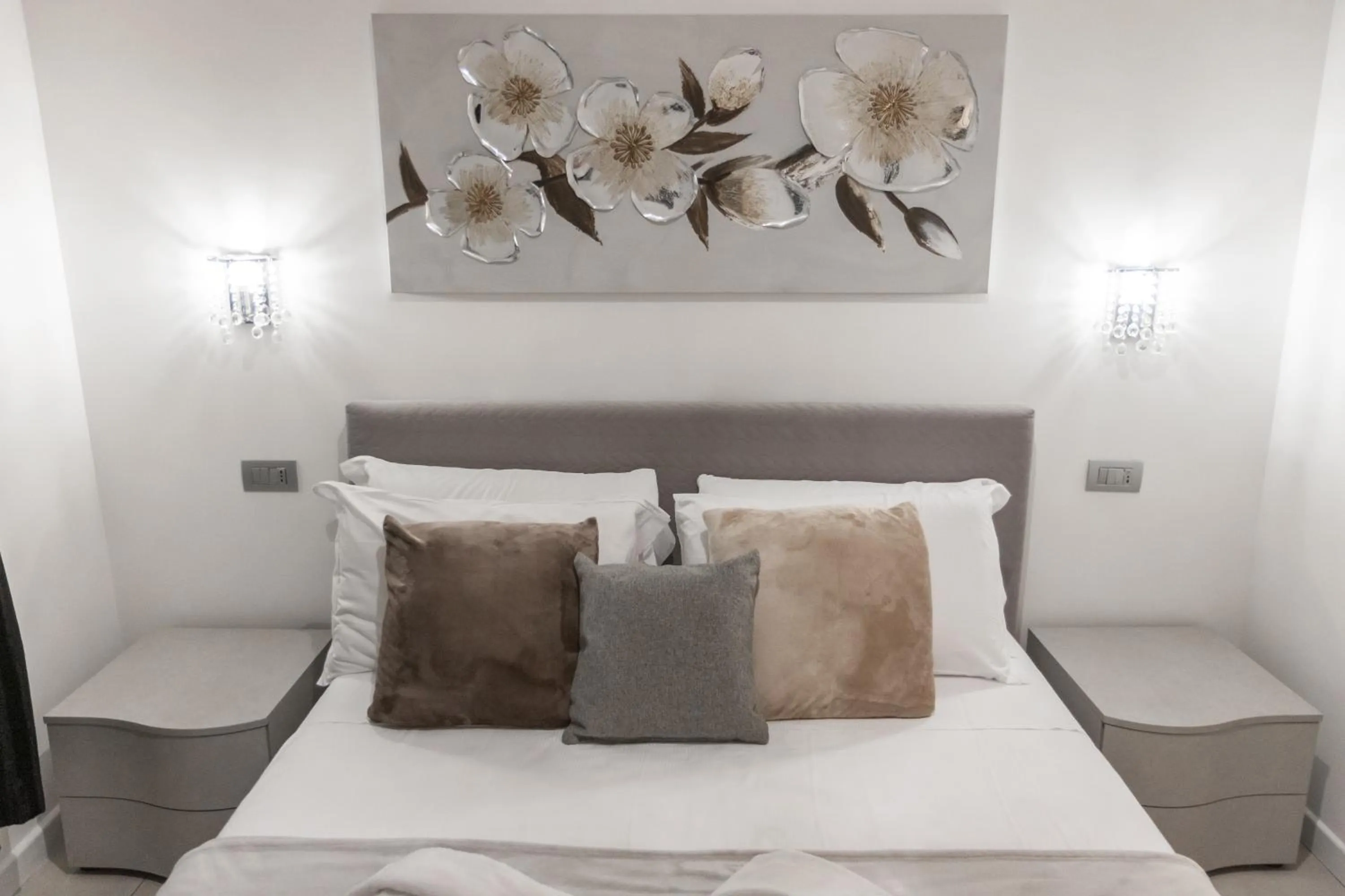 Bed in Vatican Grand Suite