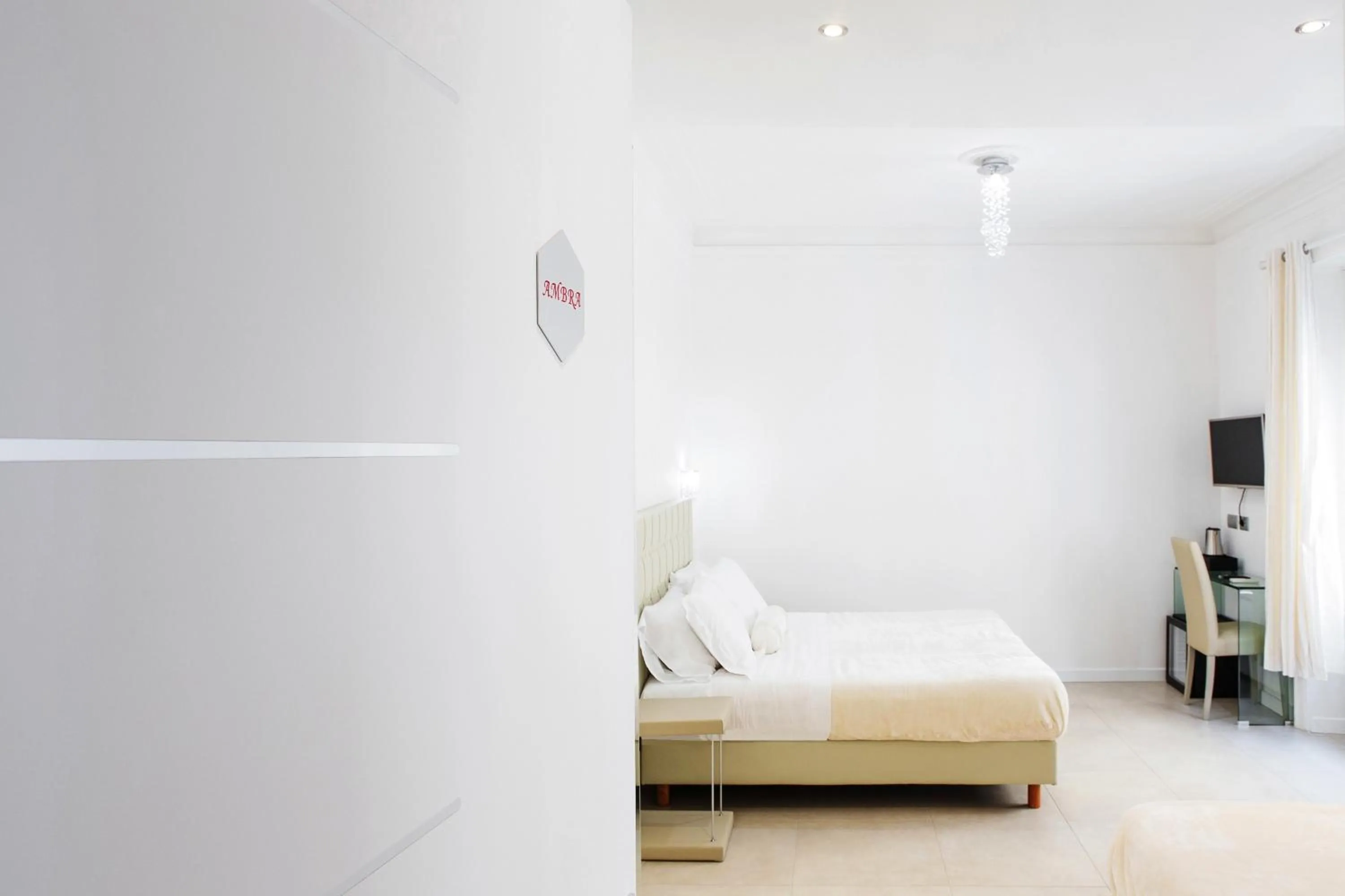 Bed in Vatican Grand Suite