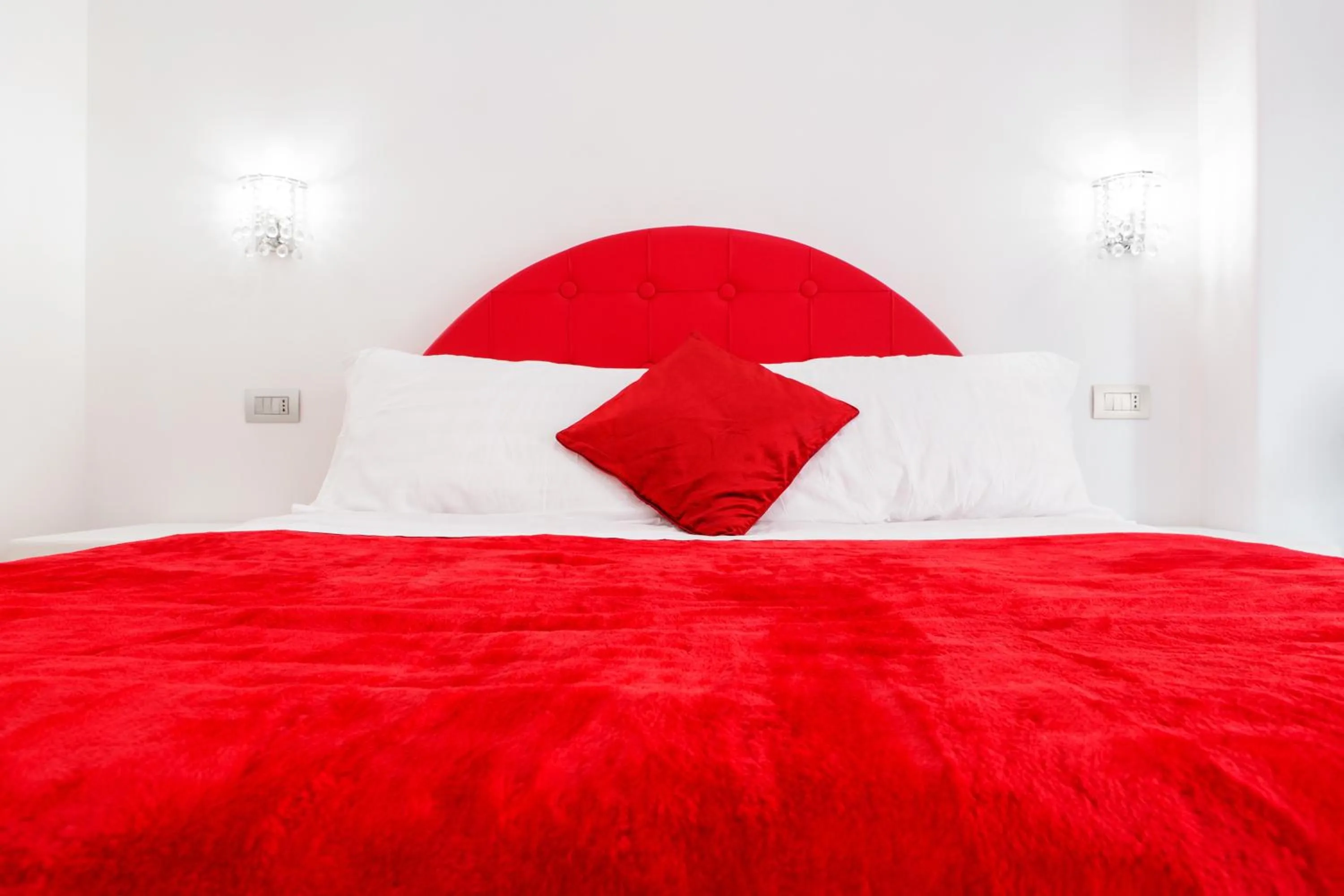 Bed in Vatican Grand Suite